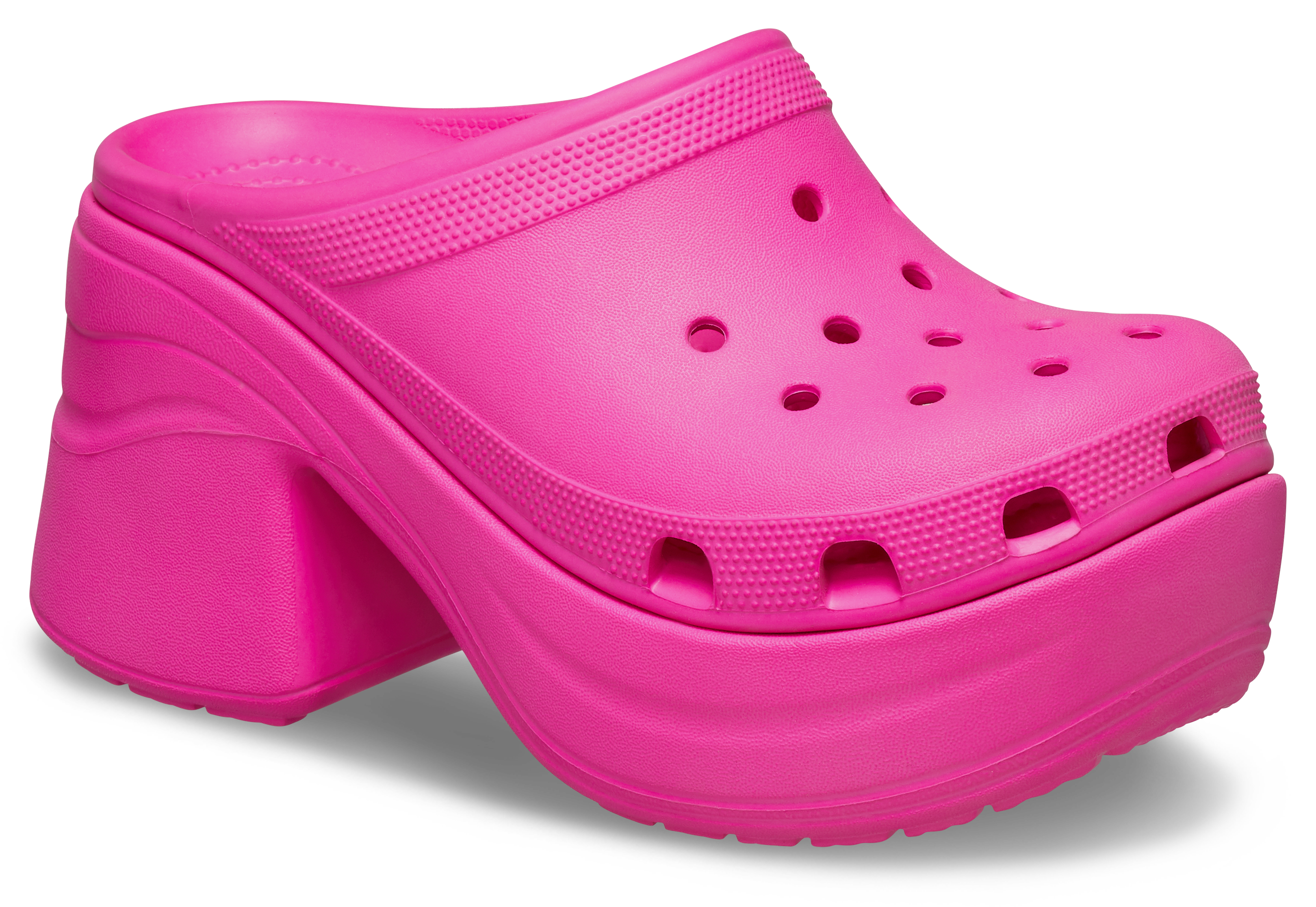 Crocs Siren "Pink Crush" Women's Clog - PINK Thumbnail View 4