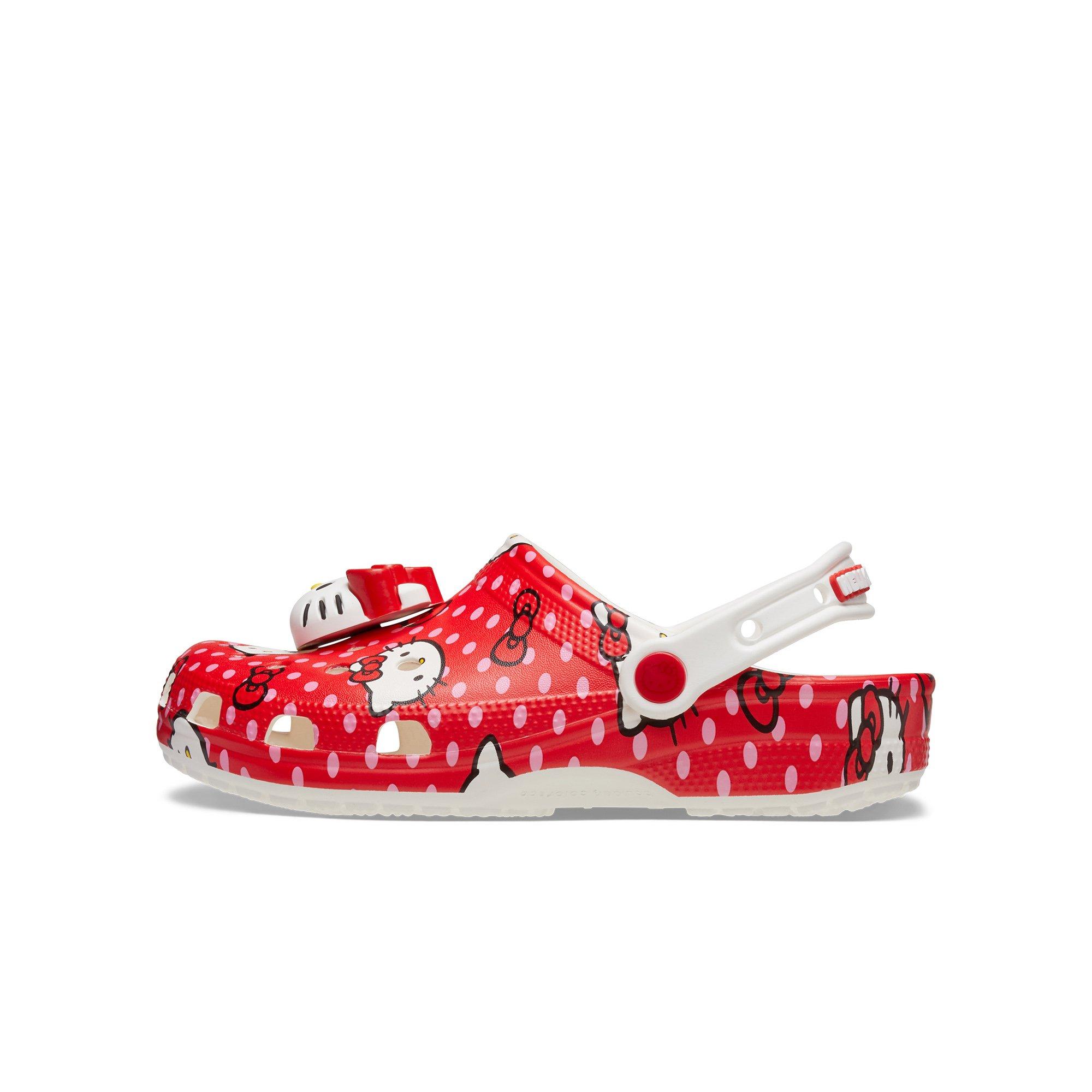 Crocs x Hello Kitty Classic Women's Clog - RED Thumbnail View 2