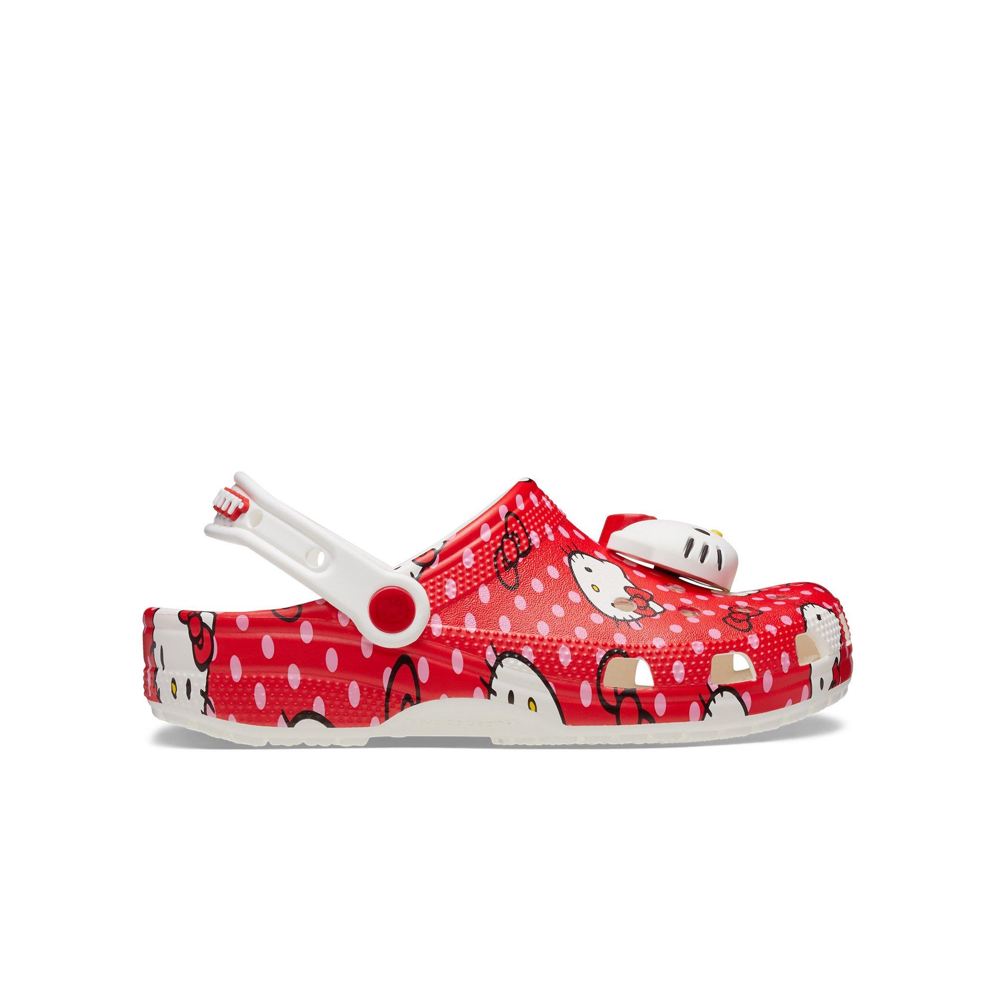 Crocs x Hello Kitty Classic Women's Clog - RED Thumbnail View 1