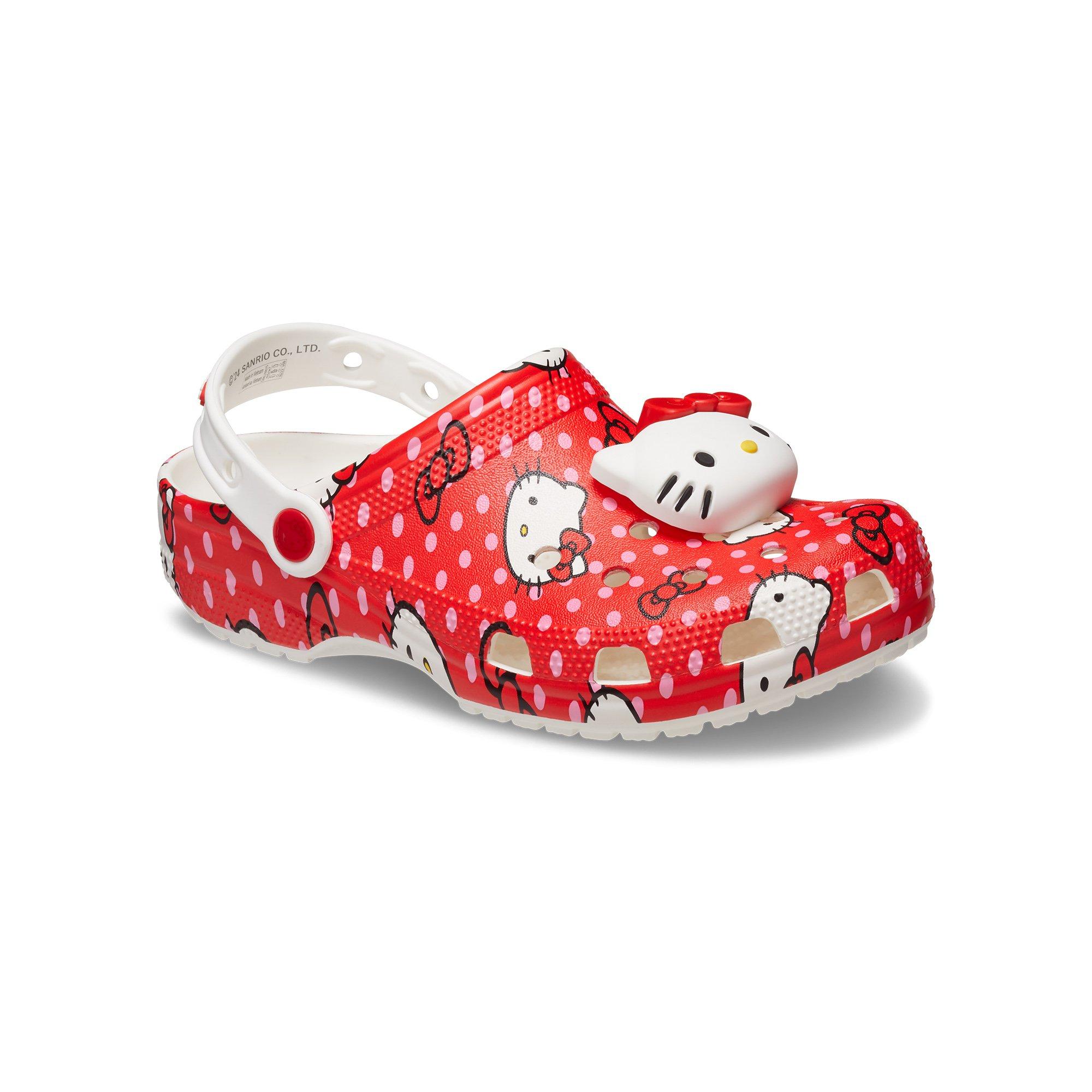 Crocs x Hello Kitty Classic Women's Clog - RED Thumbnail View 7