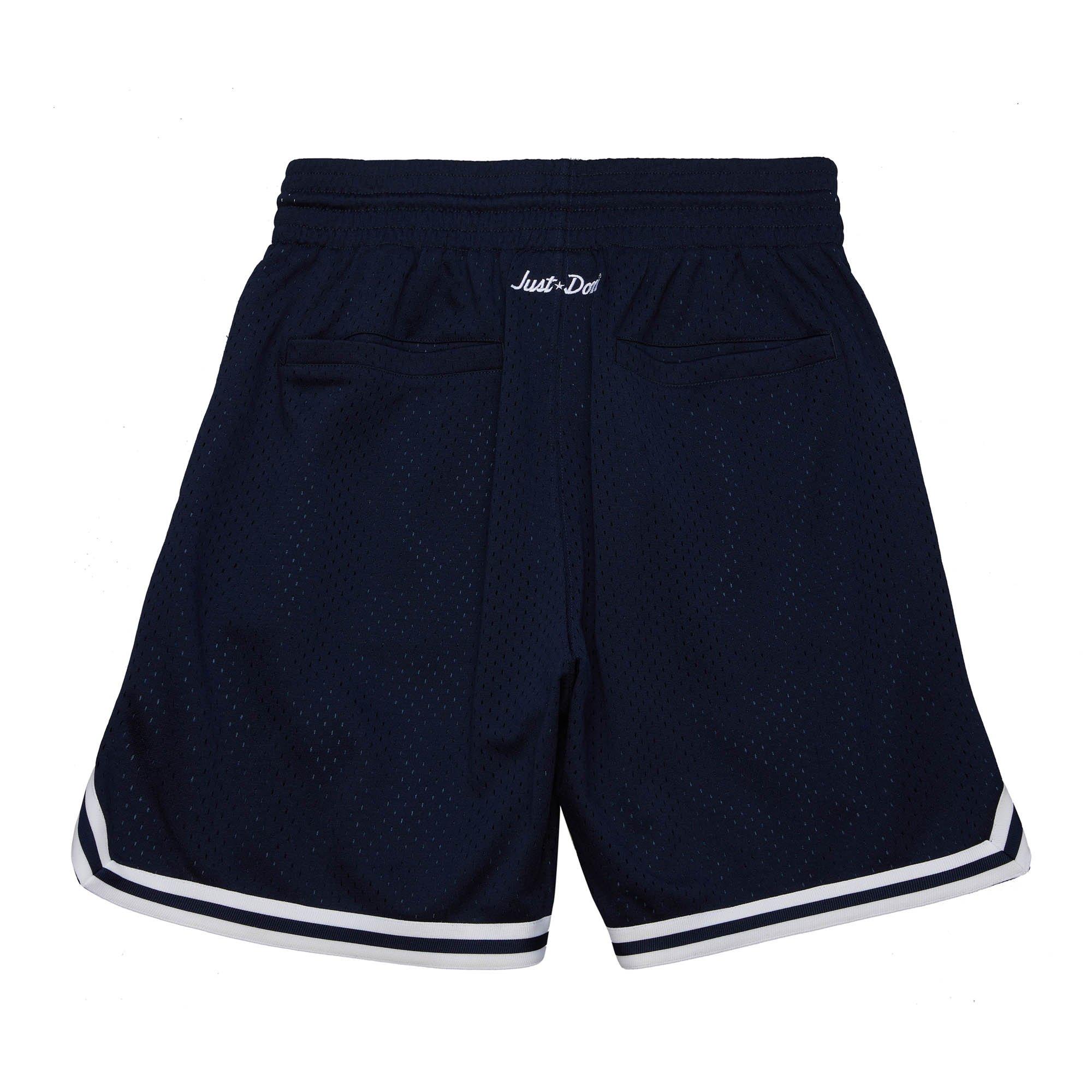 Men's Mitchell & Ness New York Yankees Just Don Practice Shorts-Navy