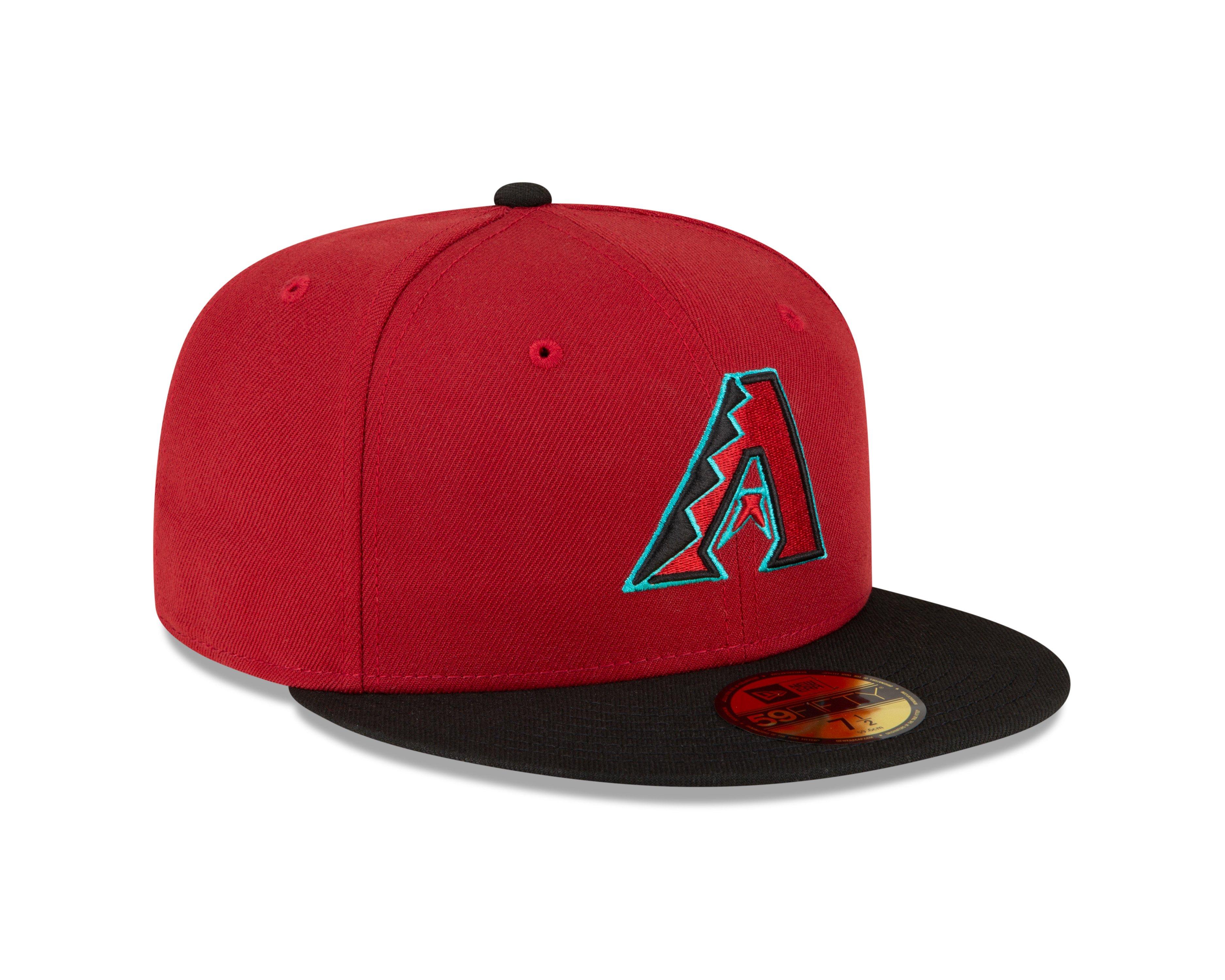 New Era Arizona Diamondbacks 59FIFTY Authentic Collection Fitted Hat-Red