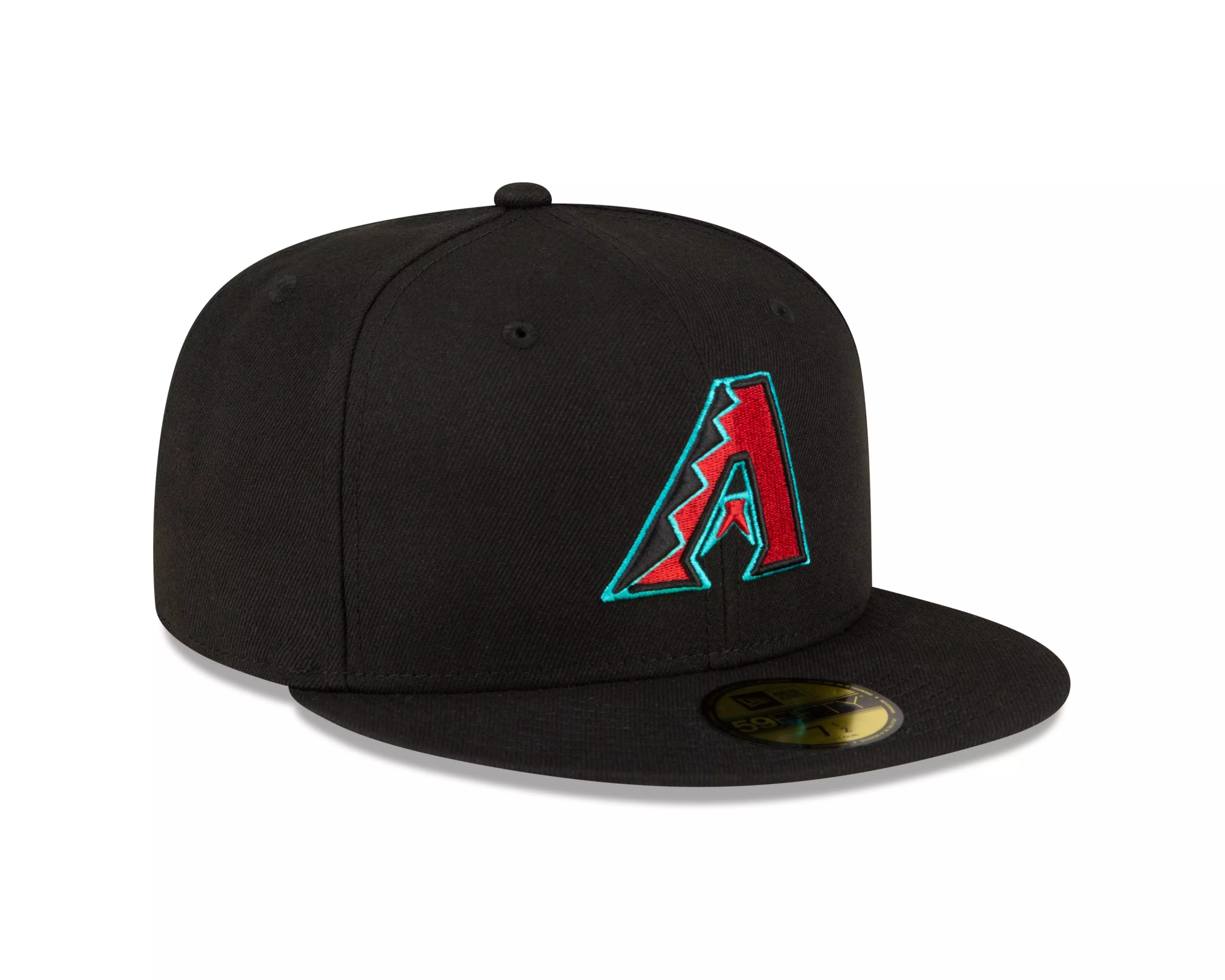 New Era Arizona Diamondbacks 59FIFTY Authentic Collection Fitted Hat - Black - BLACK