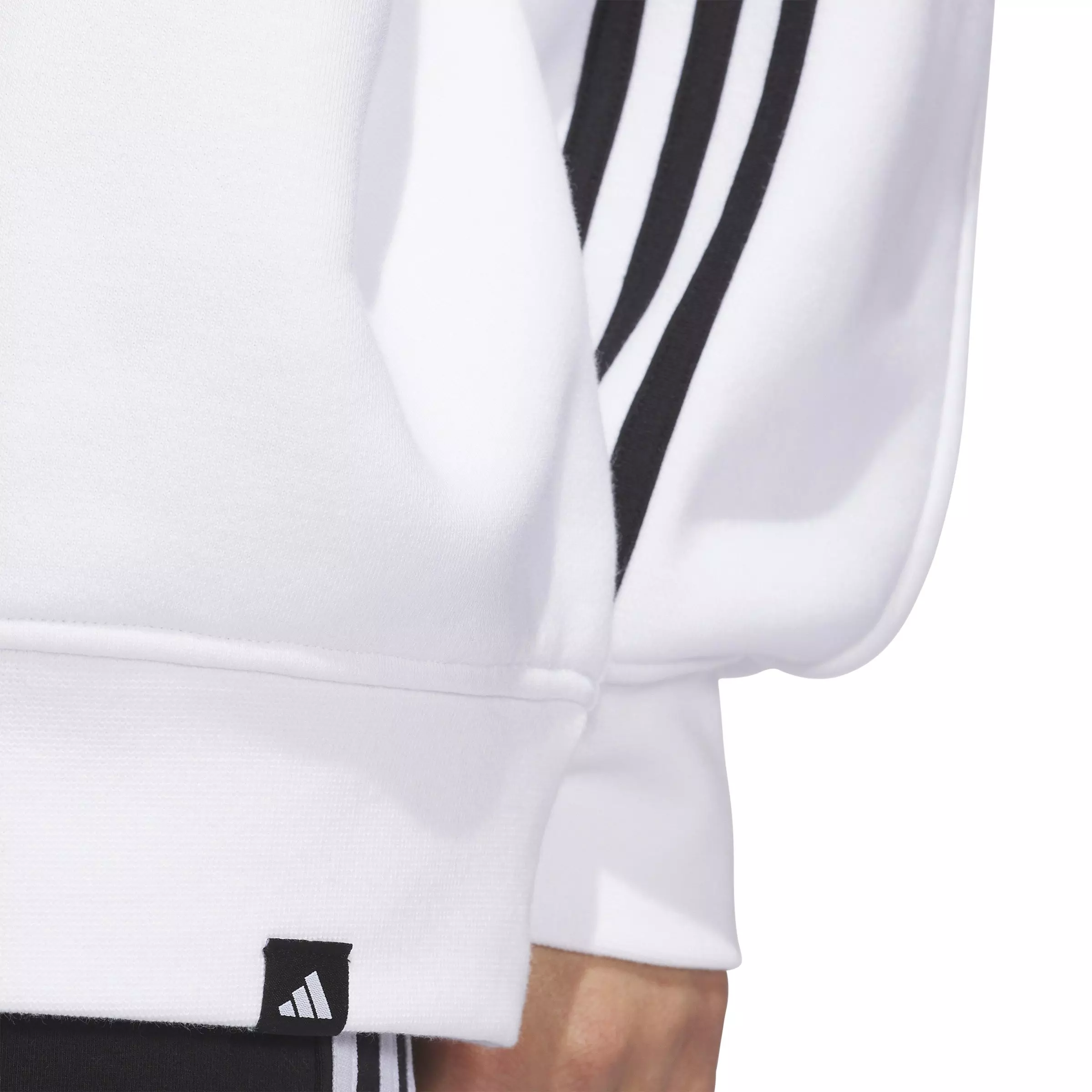 adidas Women's Script 3-Stripes Oversized Crew Sweatshirt