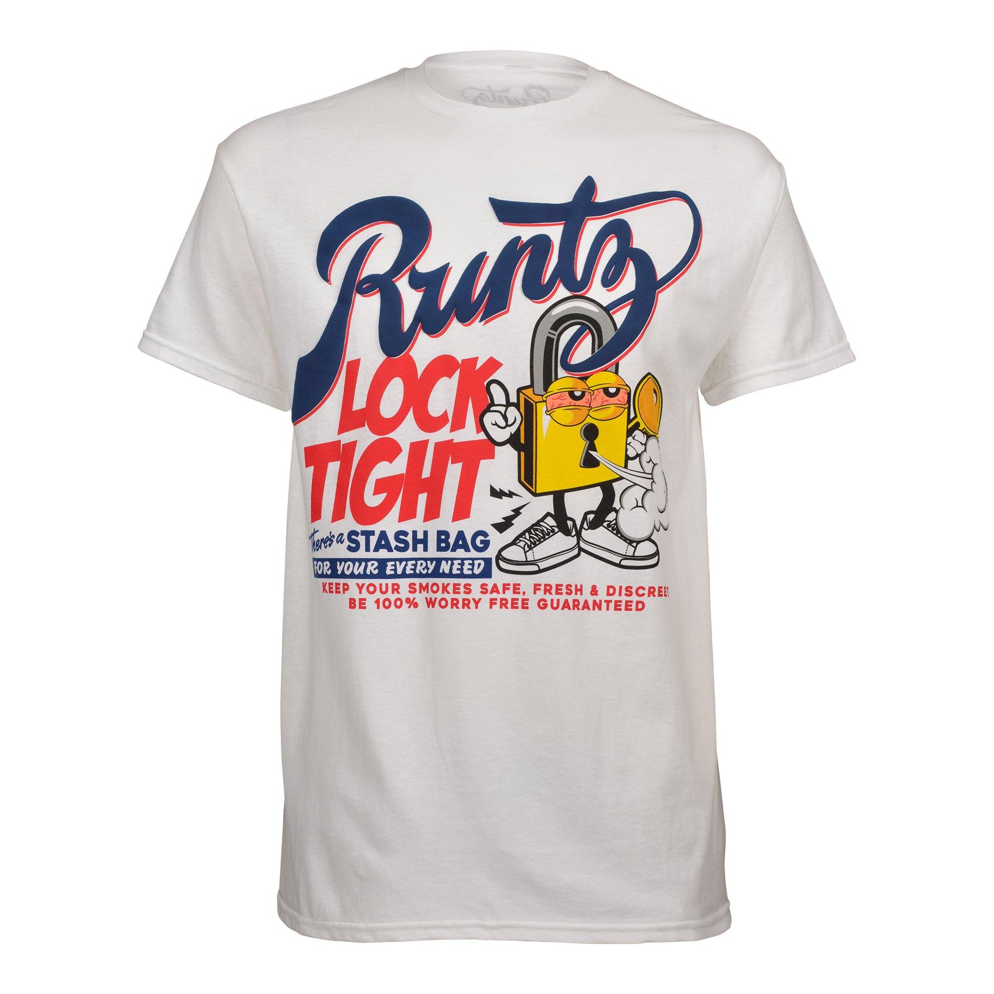 Runtz Men's Lock Tight Tee - White - WHITE