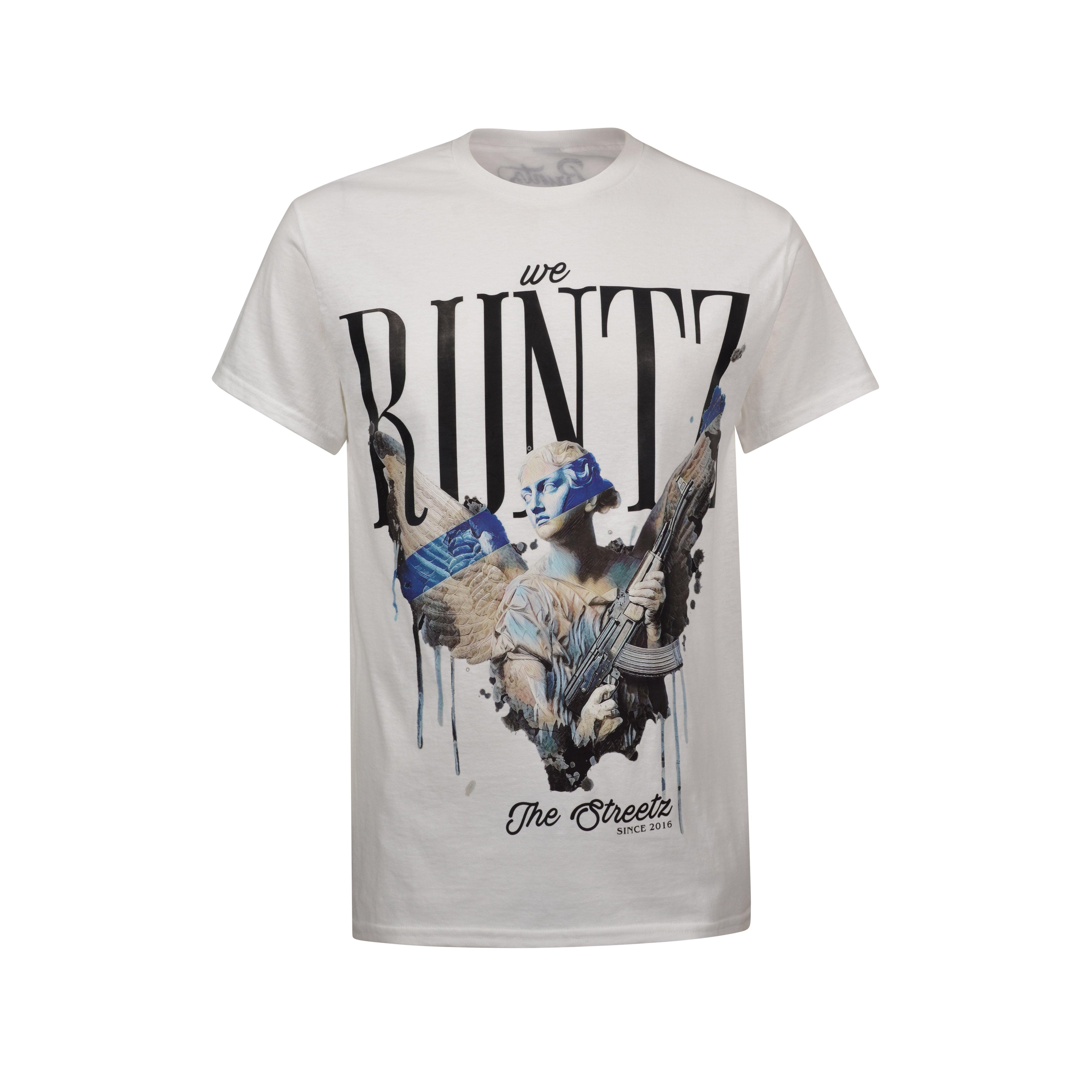 Runtz Men's The Streets Tee - White - WHITE