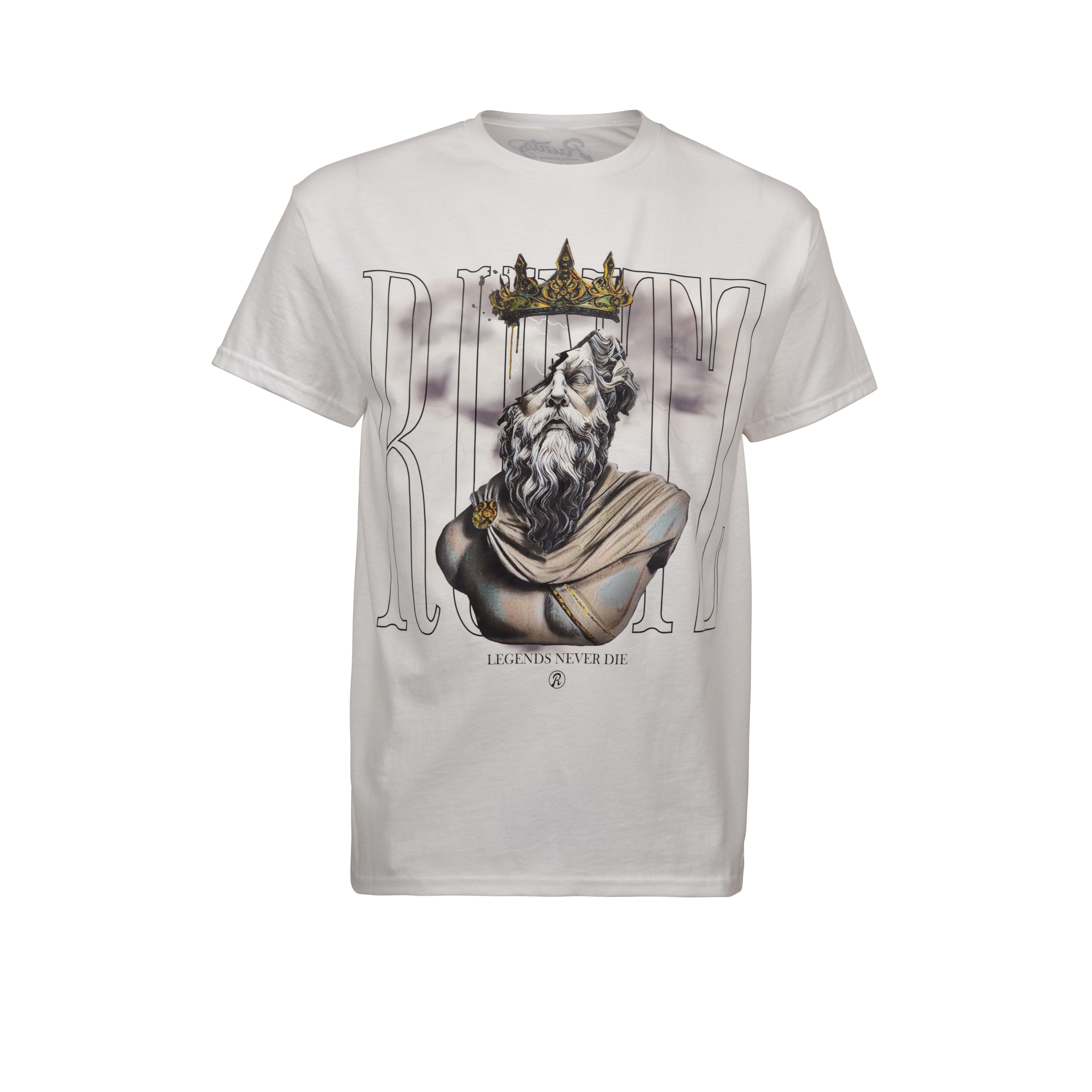 Runtz Men's Legends Tee - White - WHITE