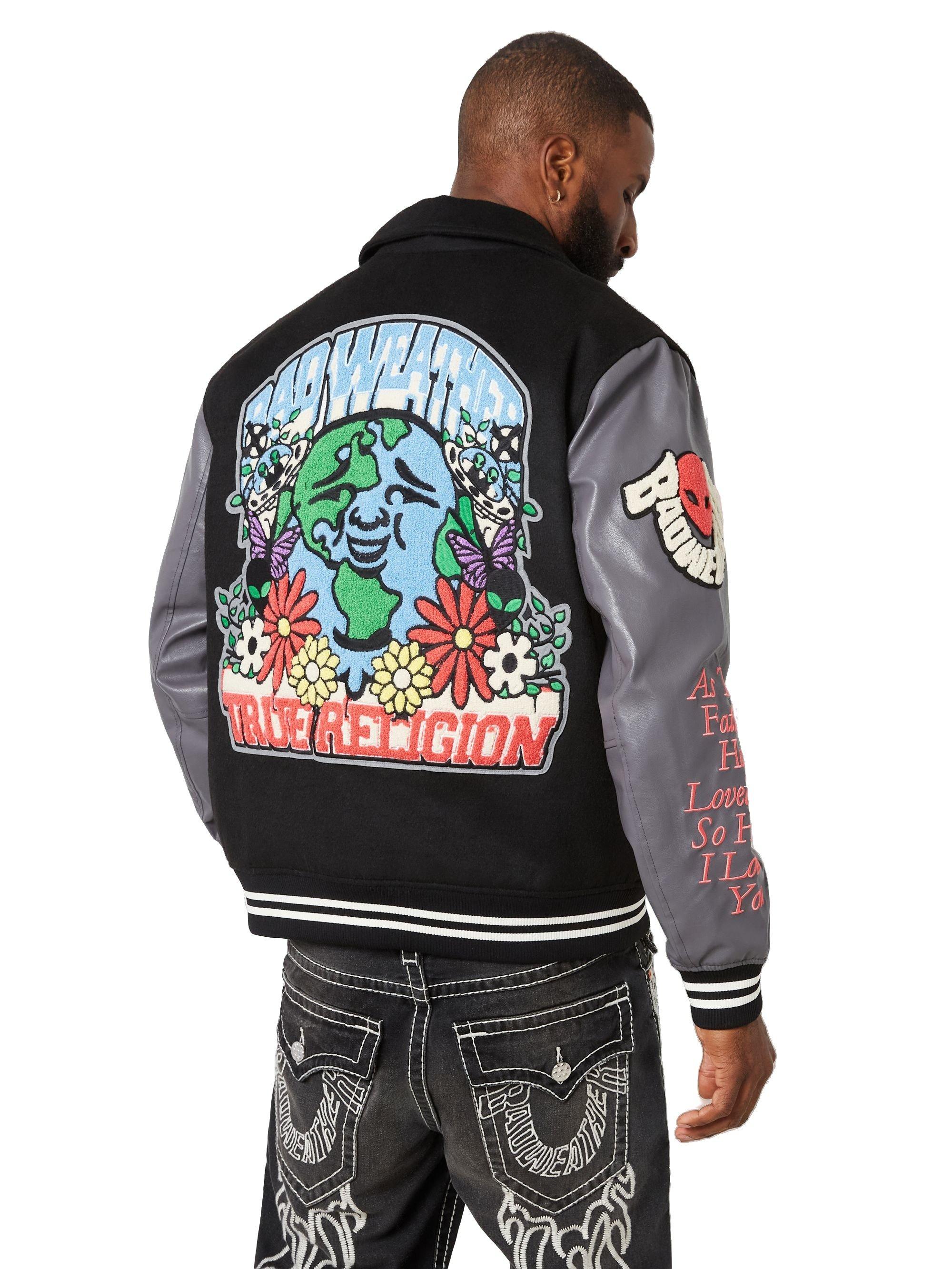 True Religion X Bad Weather Varsity Men's Jacket