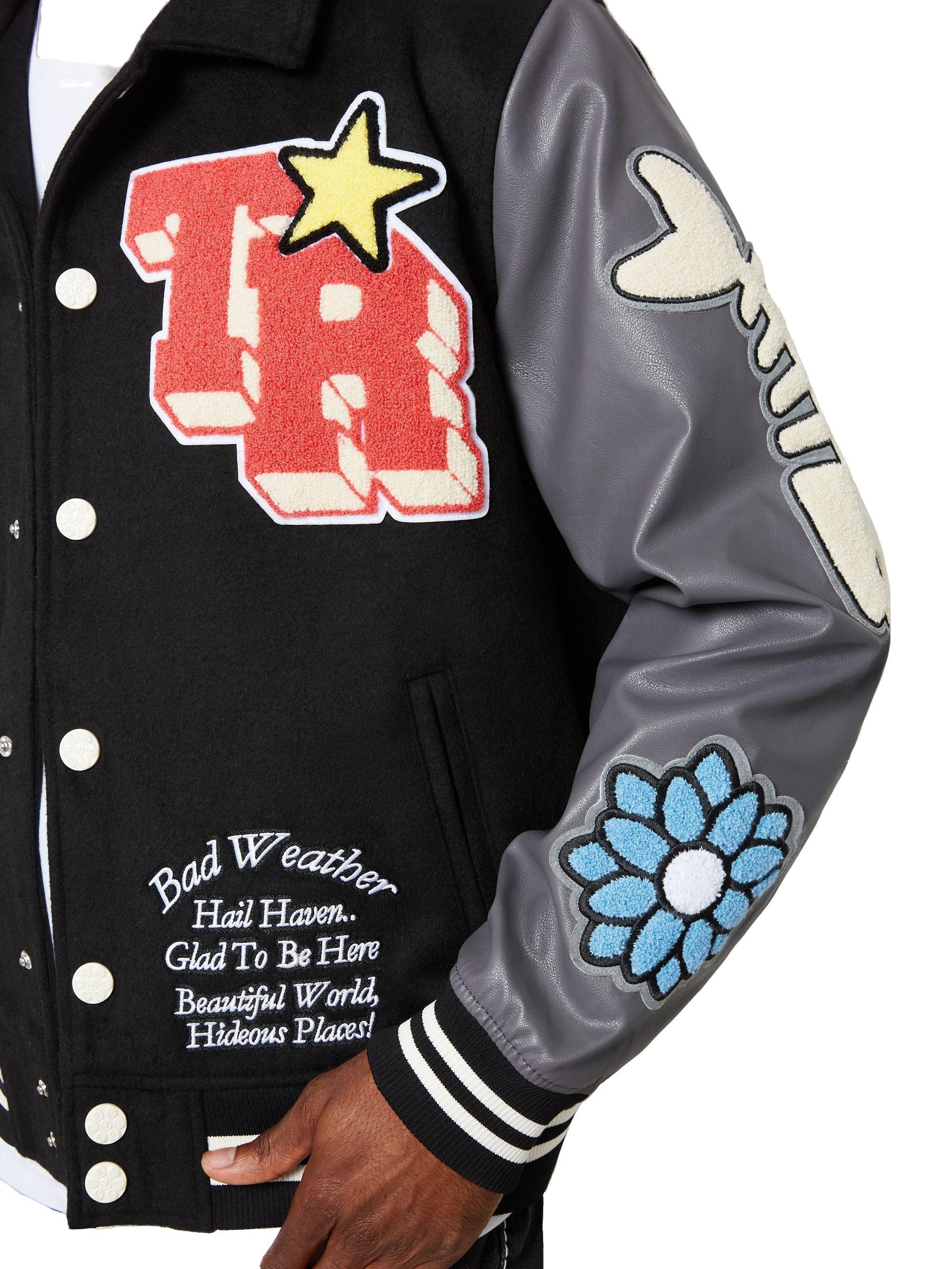 True Religion X Bad Weather Varsity Men's Jacket