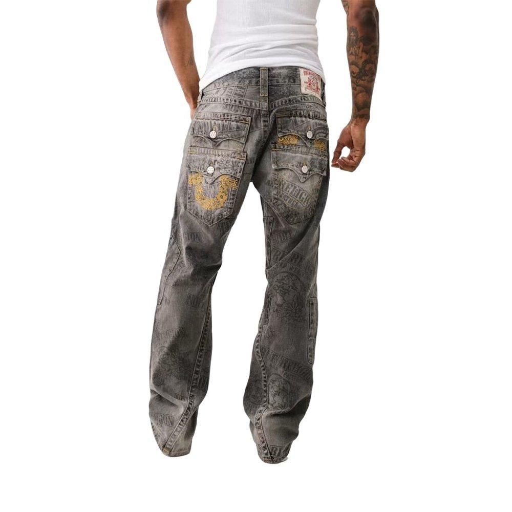 パンツ TRUE RELIGION 28x33 dab flexwitme True Religion Jeans Ricky Super T brights Red bartacks