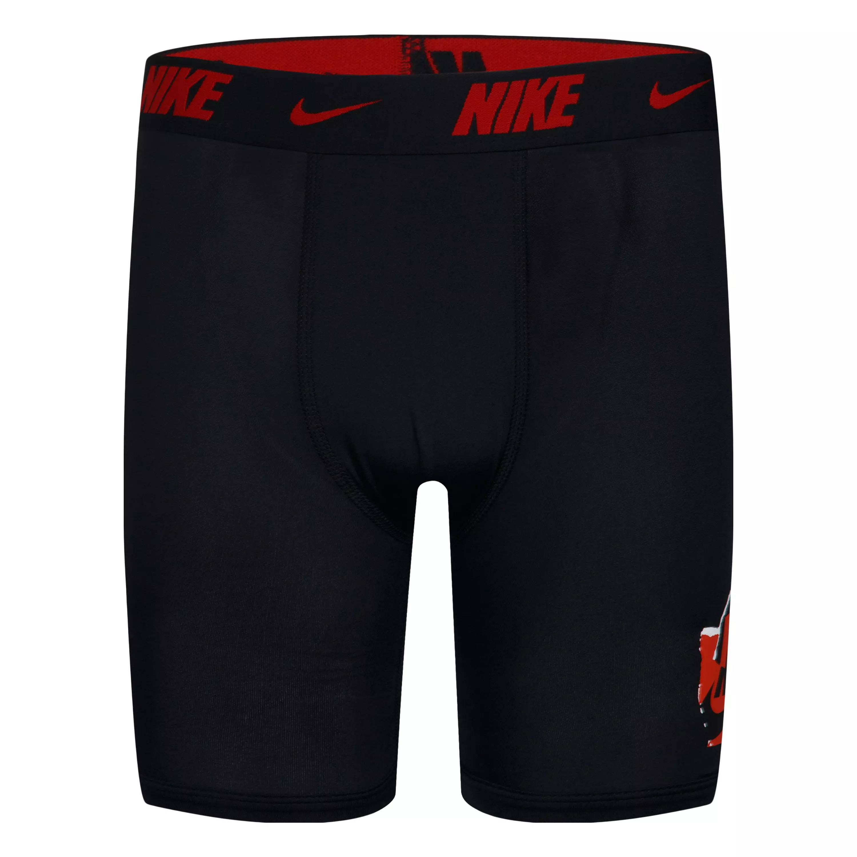 Nike Big Boys' Dri-FIT Printed Underwear (2 Pack) - RED