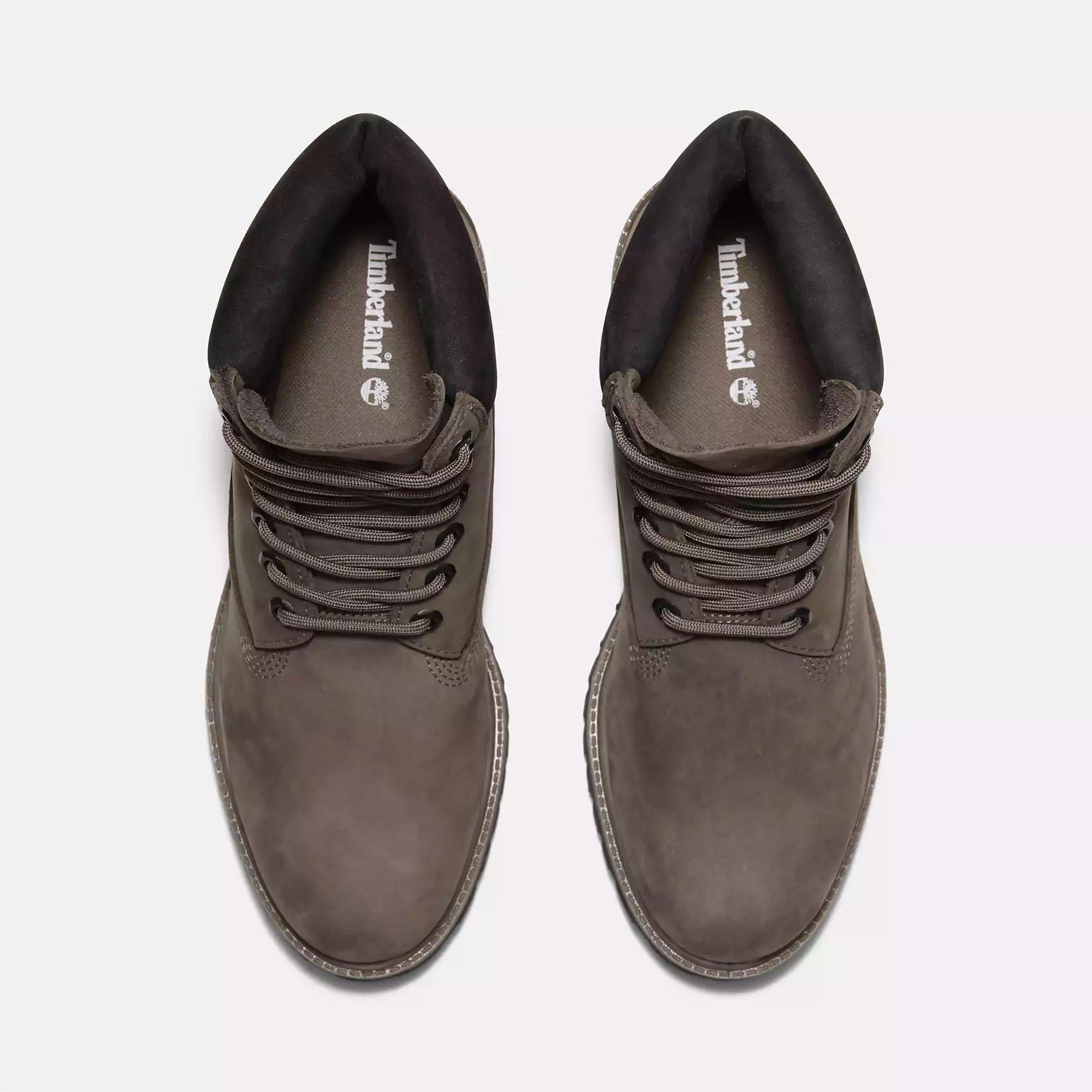 Timberland 6-Inch Premium "Brown Nubuck" Men's Waterproof Boot - BROWN Thumbnail View 3