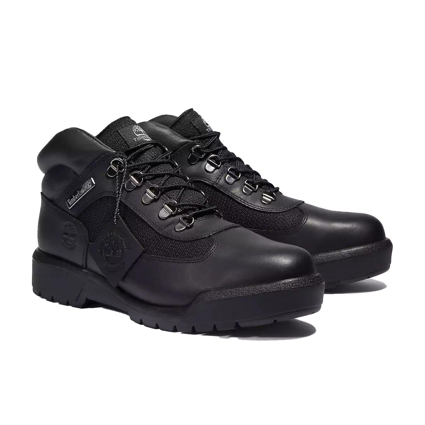 Timberland Premium Leather Waterproof Men's "Black" Field Boot