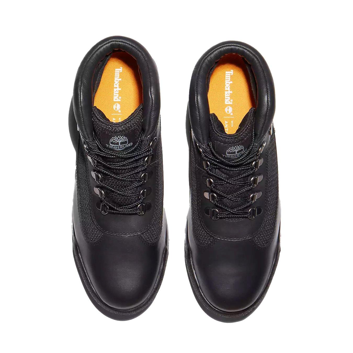 Timberland Premium Leather Waterproof "Black" Men's Field Boot - BLACK Thumbnail View 4