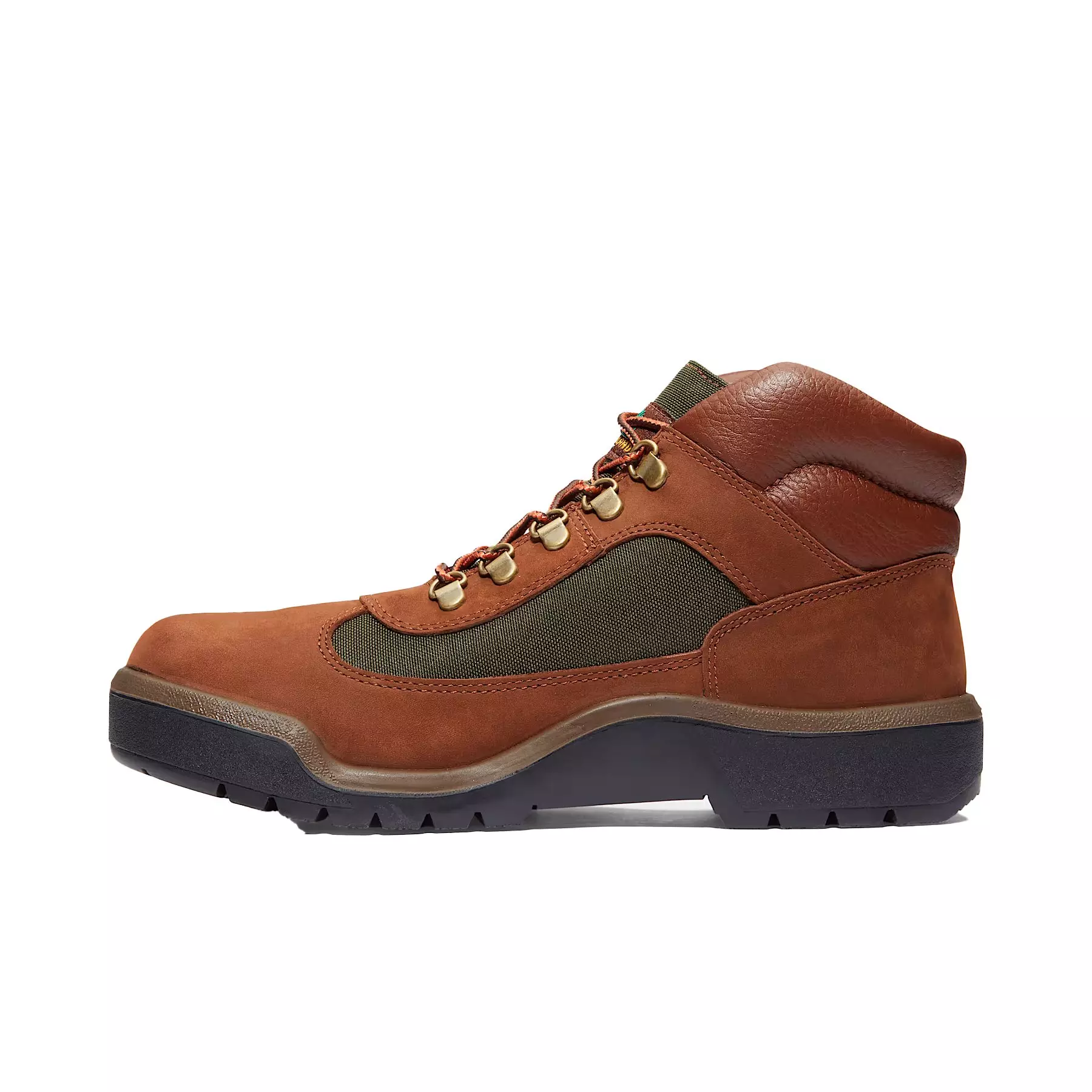 Timberland Field Mid Lace-Up "Brown/Green" Men's Waterproof Boot