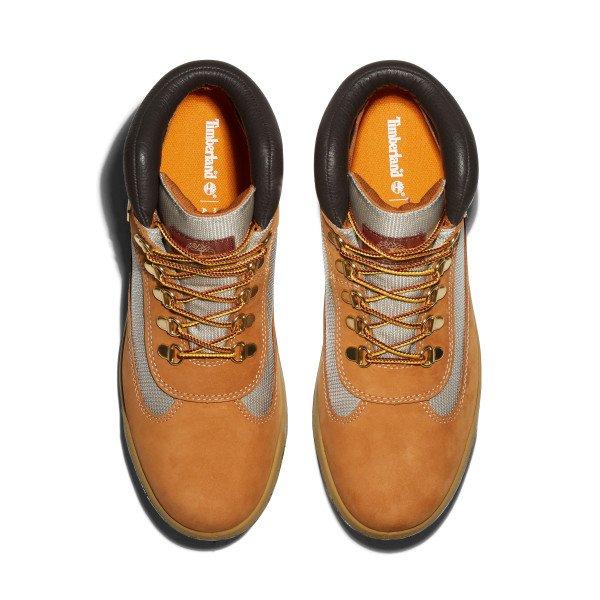 Timberland Field Lace Up Mid "Wheat" Men's Waterproof Boot - WHEAT Thumbnail View 3