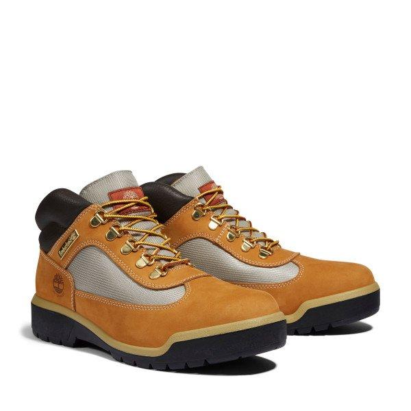 Timberland Field Lace Up Mid Men's "Wheat" Waterproof Boot