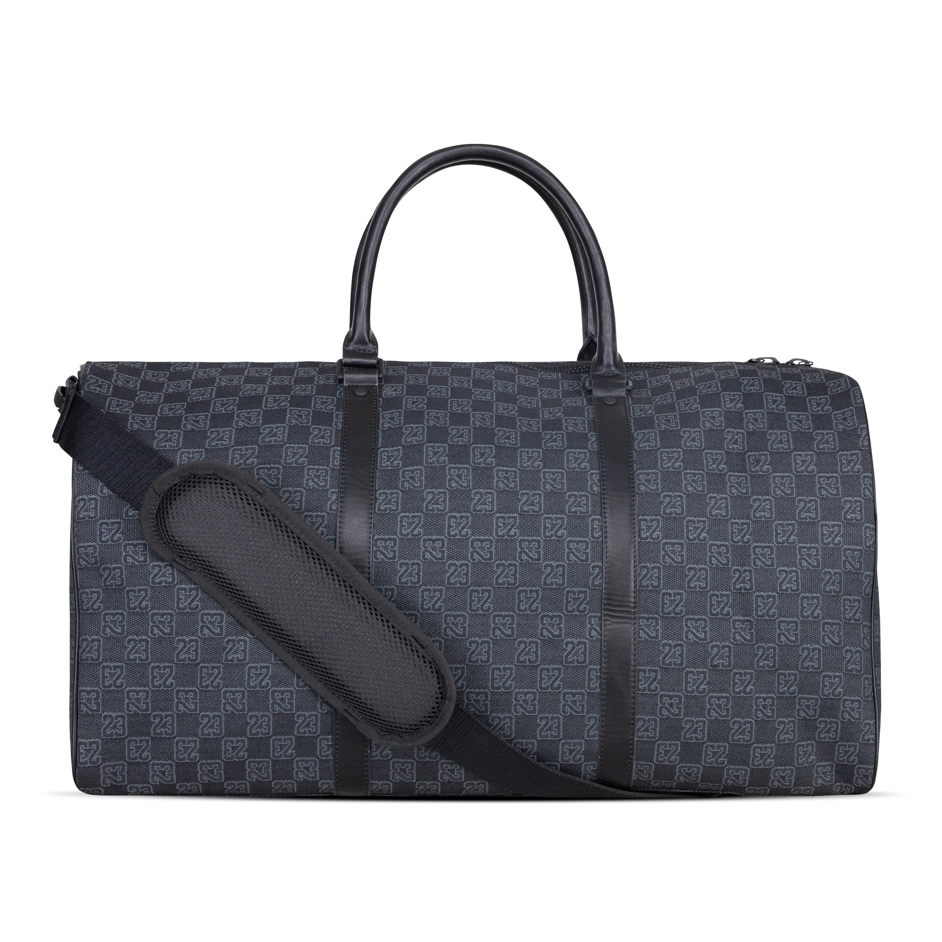 Jordan Monogram Duffle Bag-Black - BLACK Thumbnail View 2