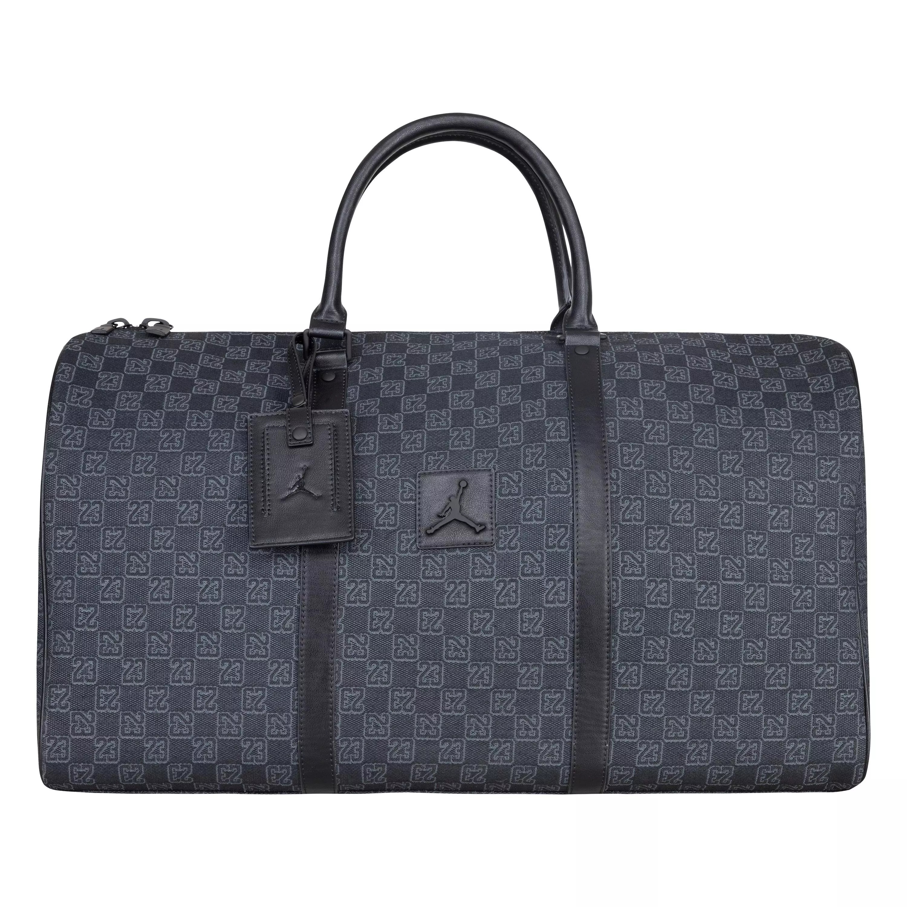 Jordan Monogram Duffle Bag-Black - BLACK
