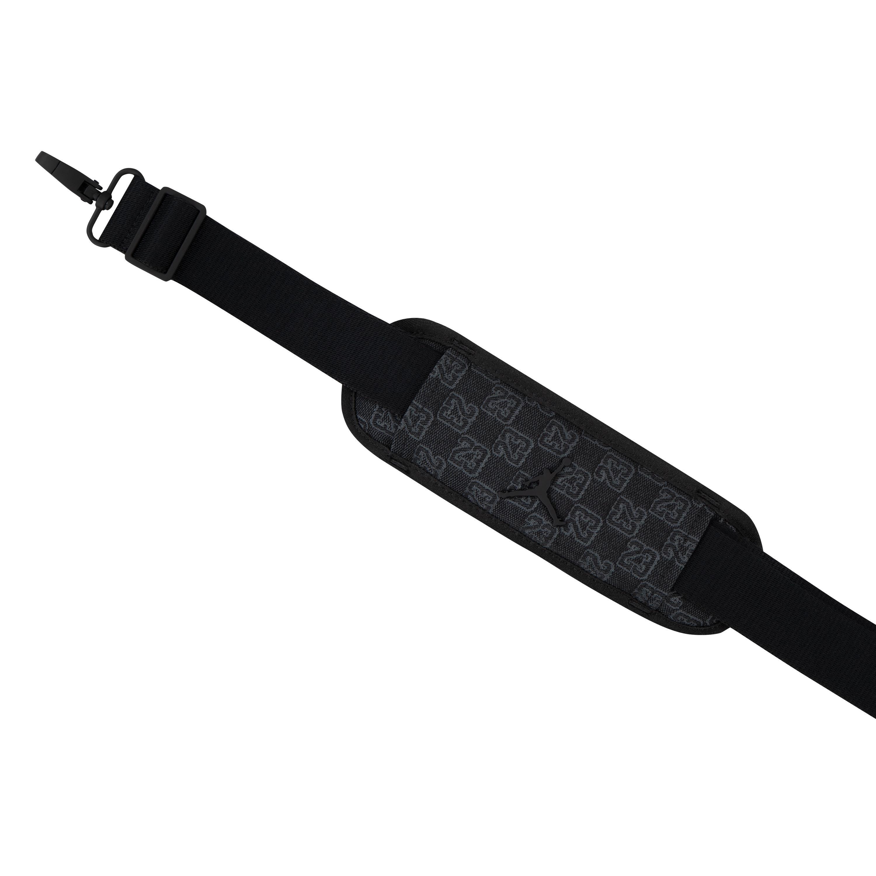 Jordan Monogram Duffle Bag-Black - BLACK Thumbnail View 5