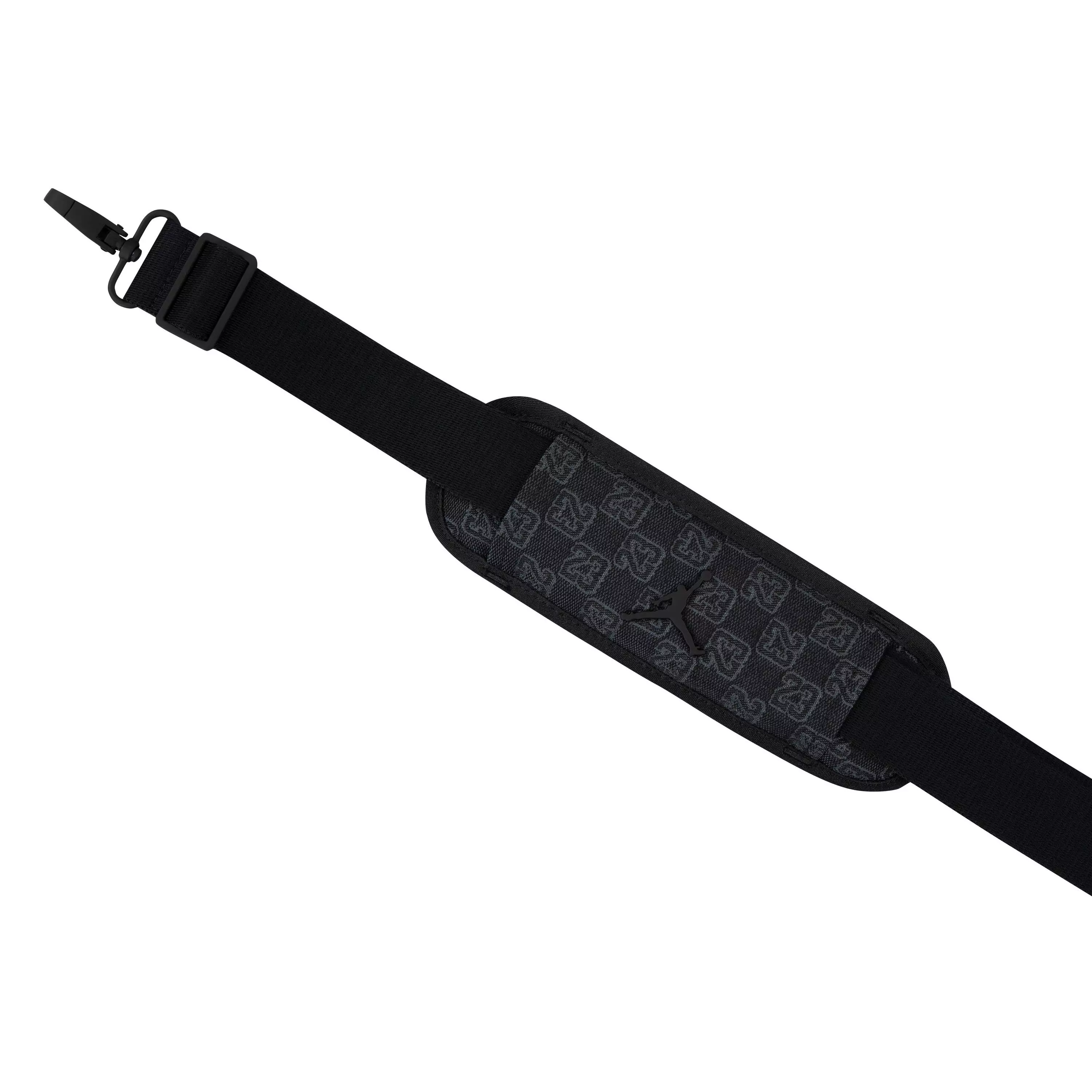 Jordan Monogram Duffle Bag-Black - BLACK