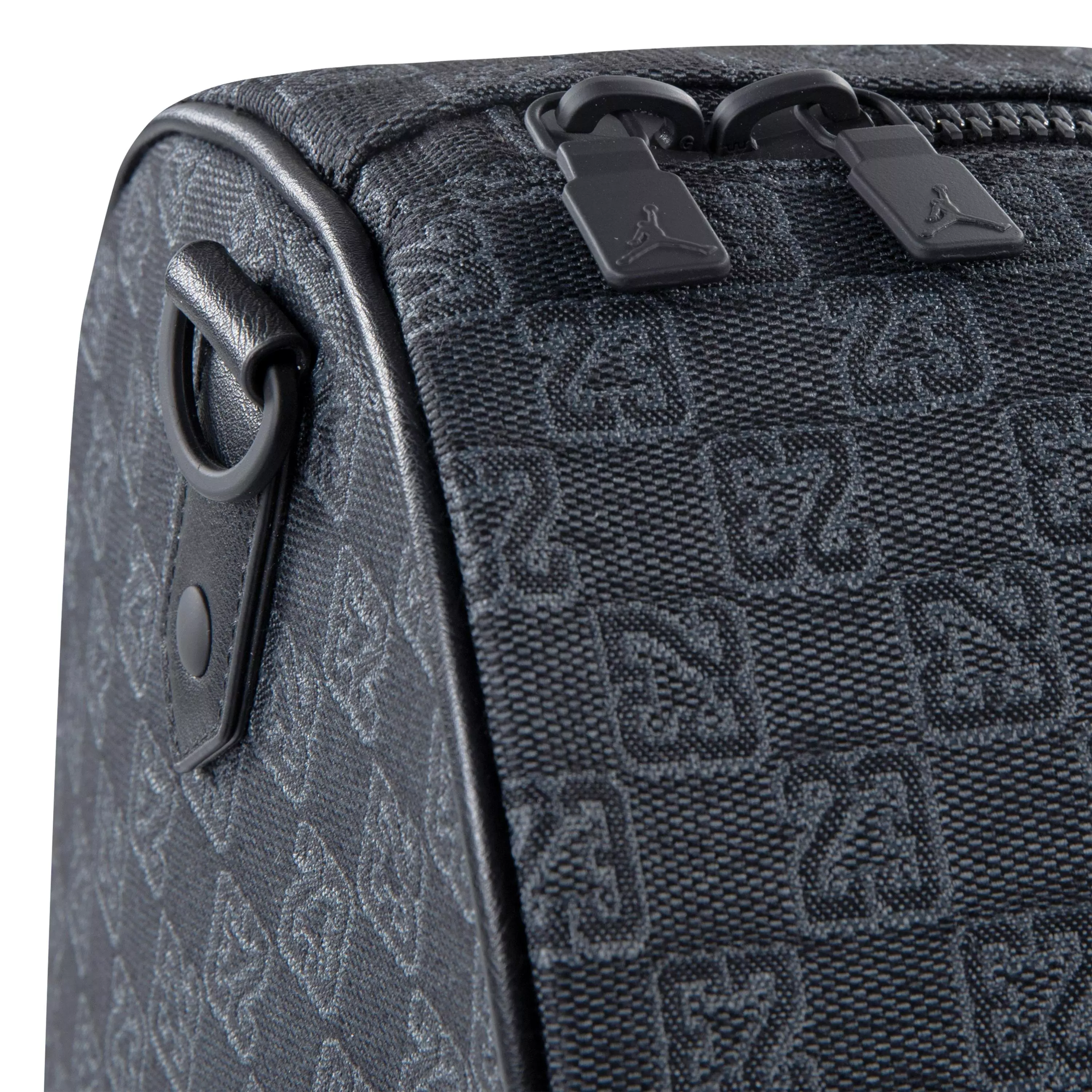 Jordan Monogram Duffle Bag-Black - BLACK