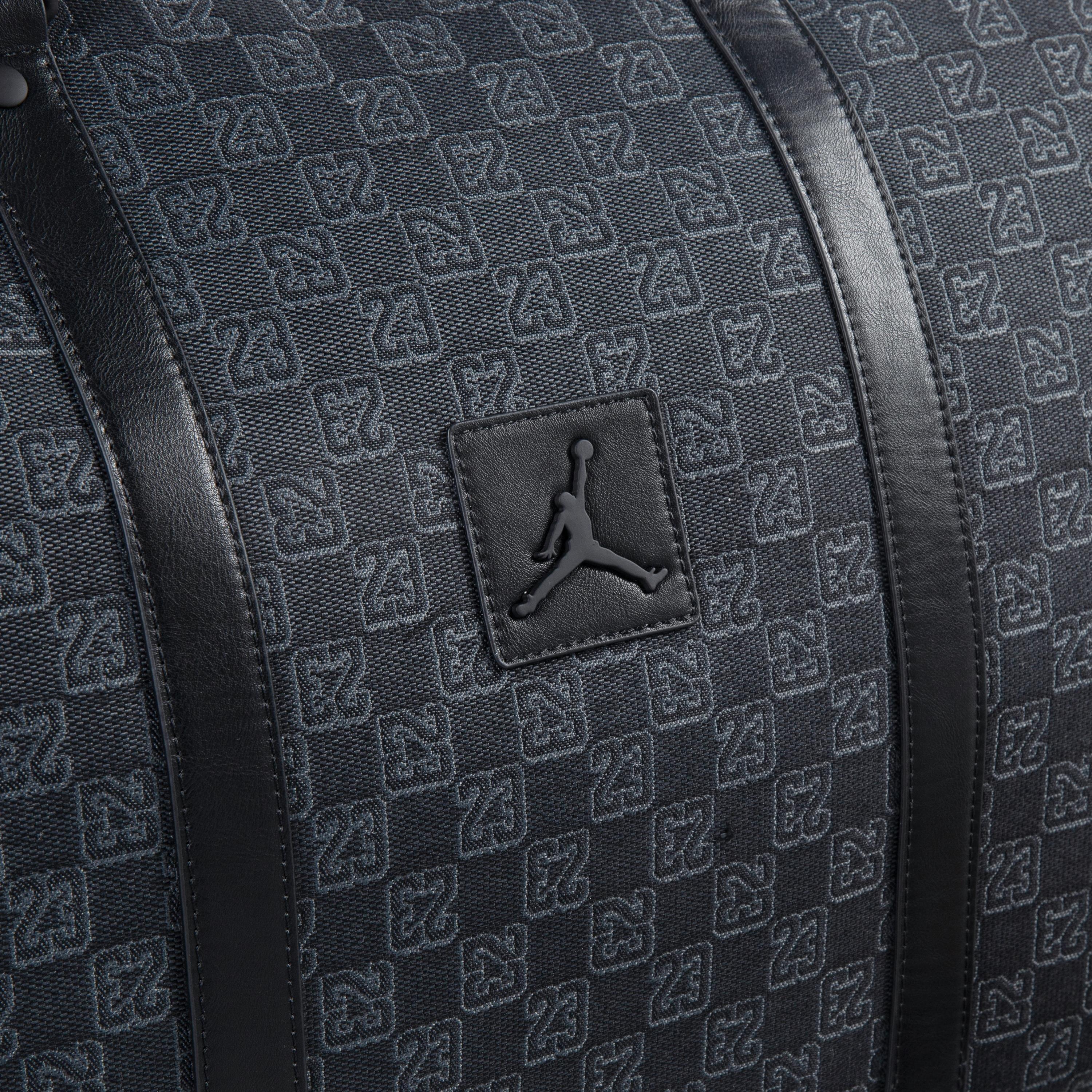 Jordan Monogram Duffle Bag-Black - BLACK Thumbnail View 8