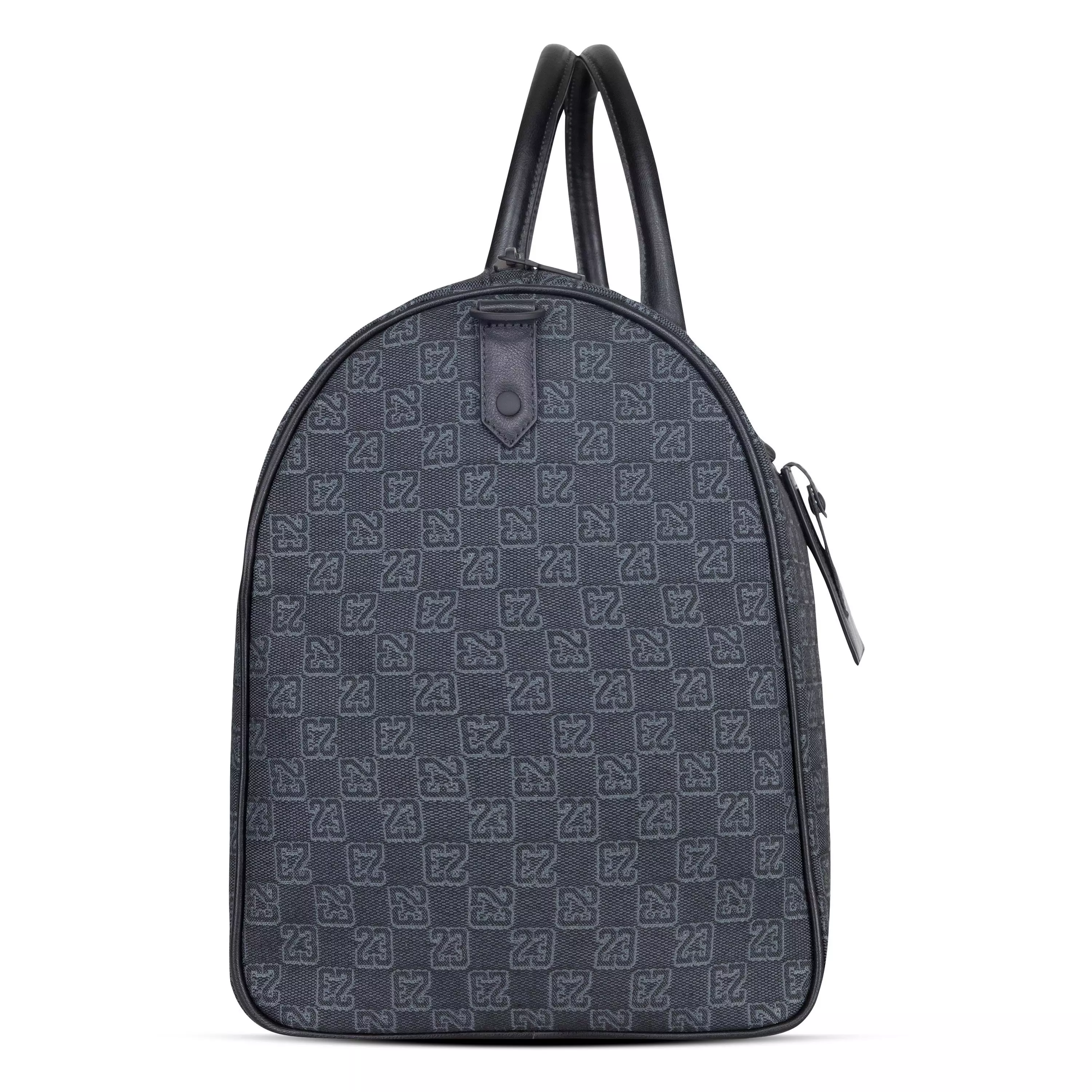 Jordan Monogram Duffle Bag-Black - BLACK