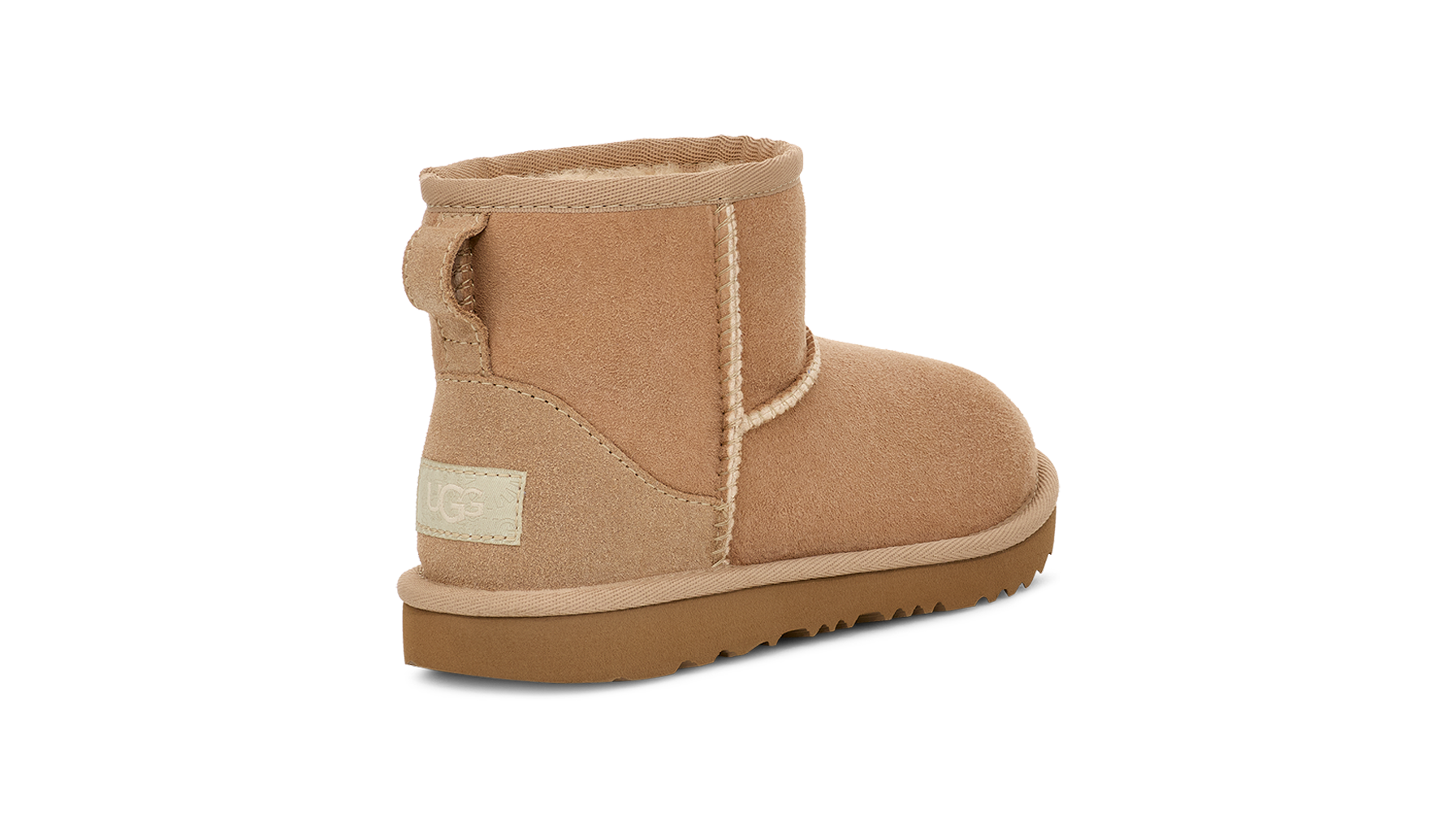 UGG Classic Mini II "Sand" Grade School Girls' Boot - LT BROWN Thumbnail View 3