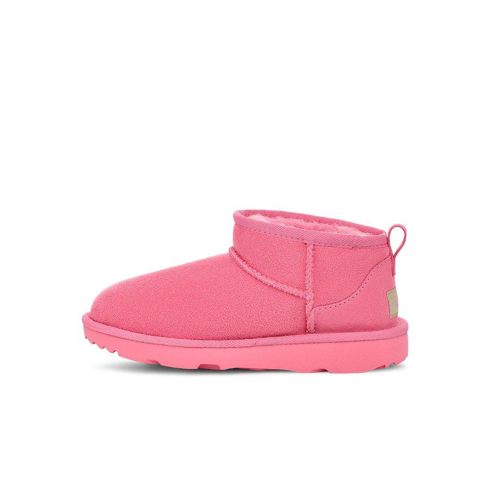 UGG Classic Ultra Mini "Sachet Pink" Grade School Girls' Boot - PINK Thumbnail View 2