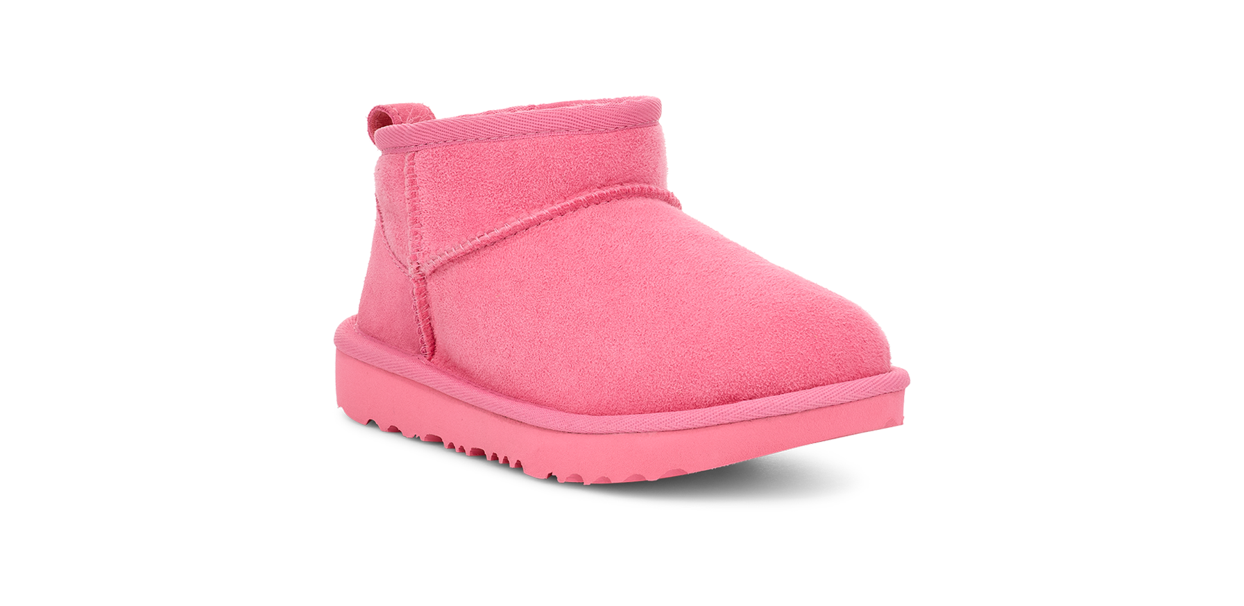 UGG Classic Ultra Mini "Sachet Pink" Grade School Girls' Boot - PINK Thumbnail View 3