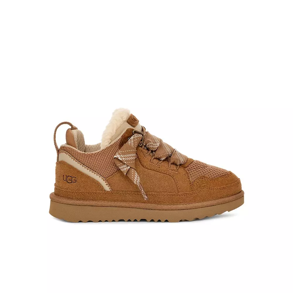 UGG Lowmel "Chestnut" Grade School Kids' Boots - BROWN