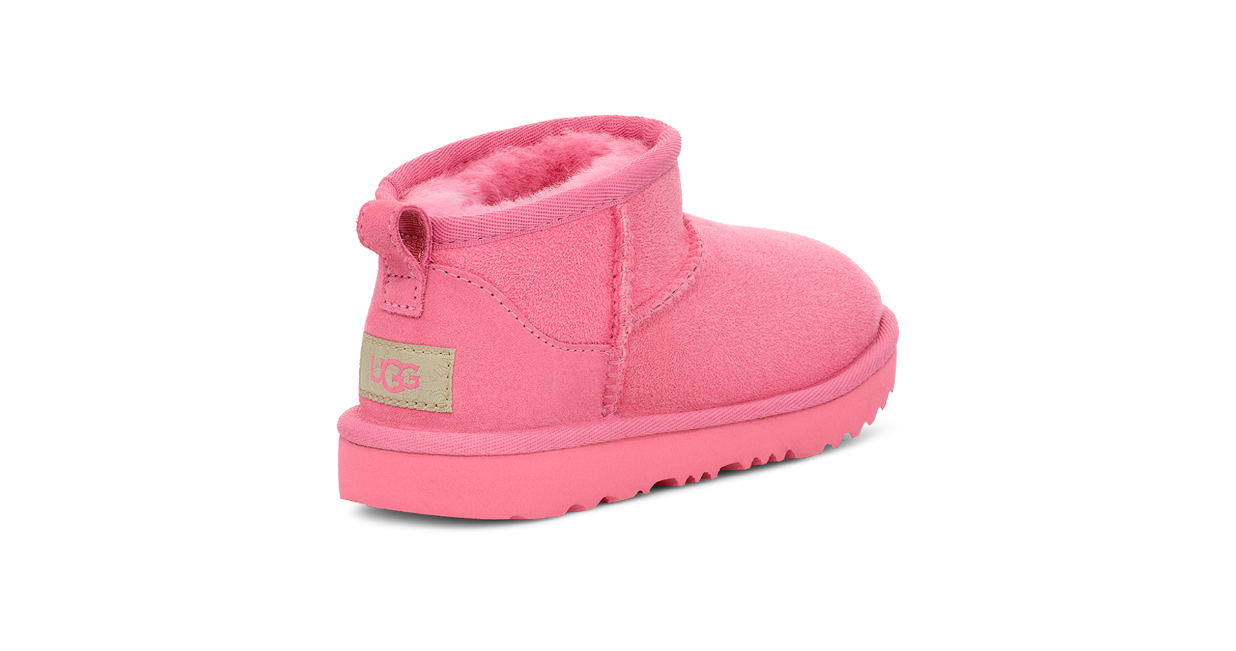 UGG Classic Ultra Mini "Sachet Pink" Preschool Girls' Boot - PINK Thumbnail View 4
