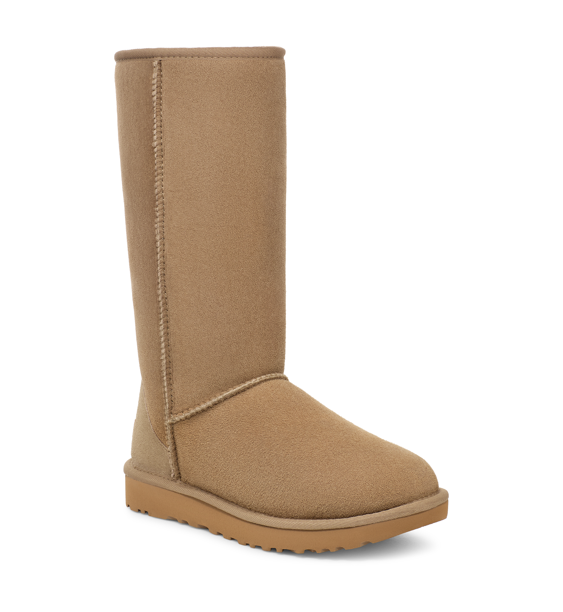UGG Classic Tall "Antelope" Women's Boot - BEIGE Thumbnail View 3