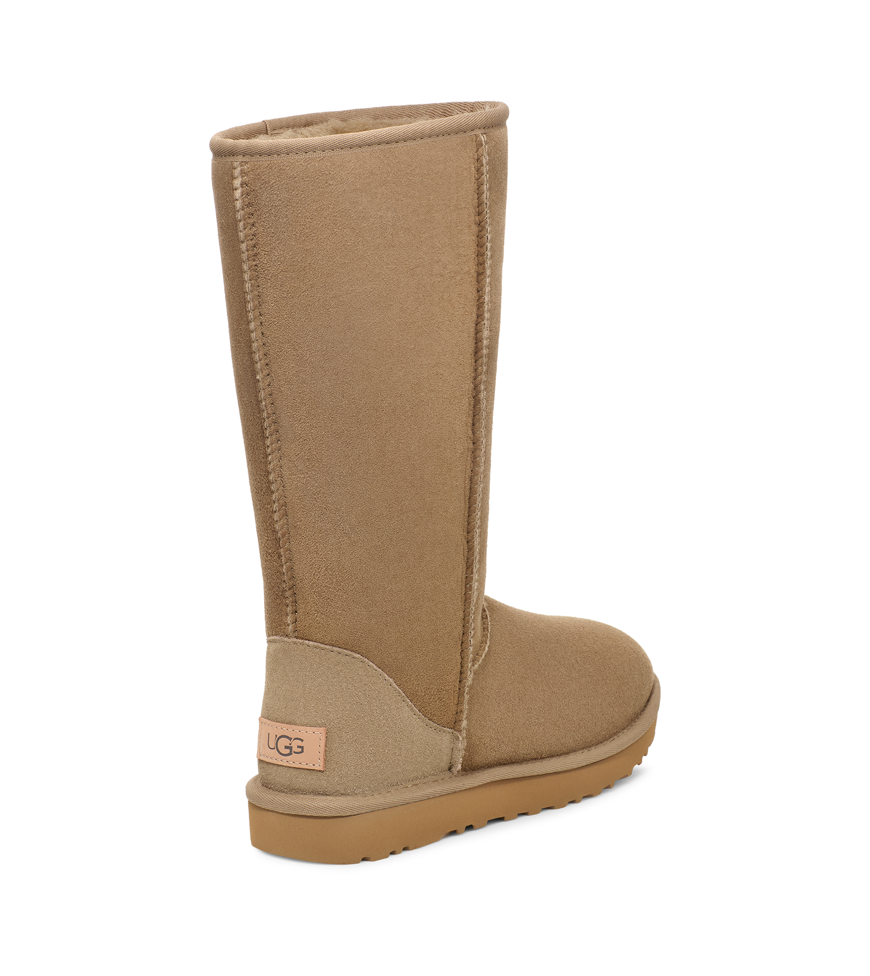 UGG Classic Tall "Antelope" Women's Boot - BEIGE Thumbnail View 4