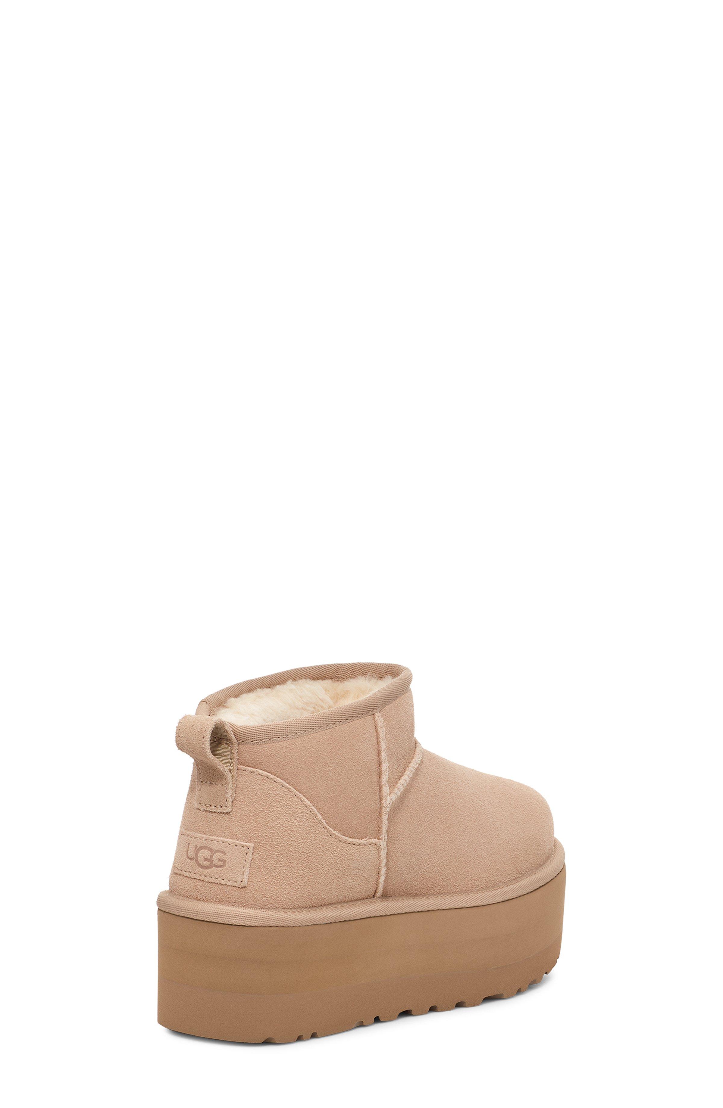 UGG Classic Ultra Mini Platform "Sand" Women's Boot - SAND Thumbnail View 5