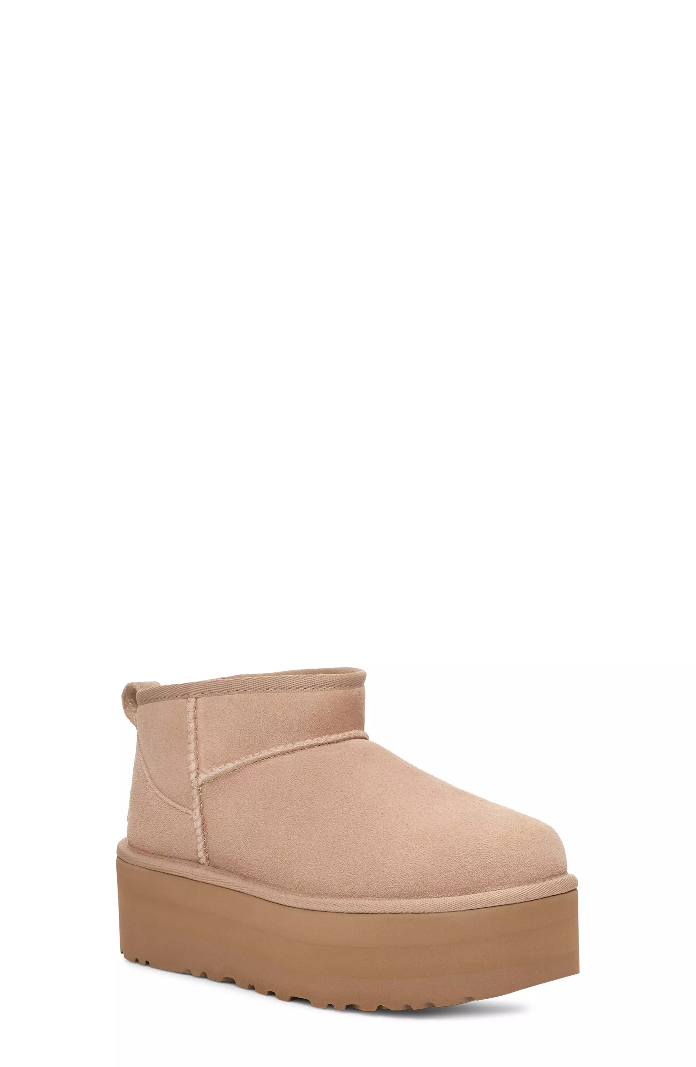 UGG Classic Ultra Mini Platform "Sand" Women's Boot - SAND