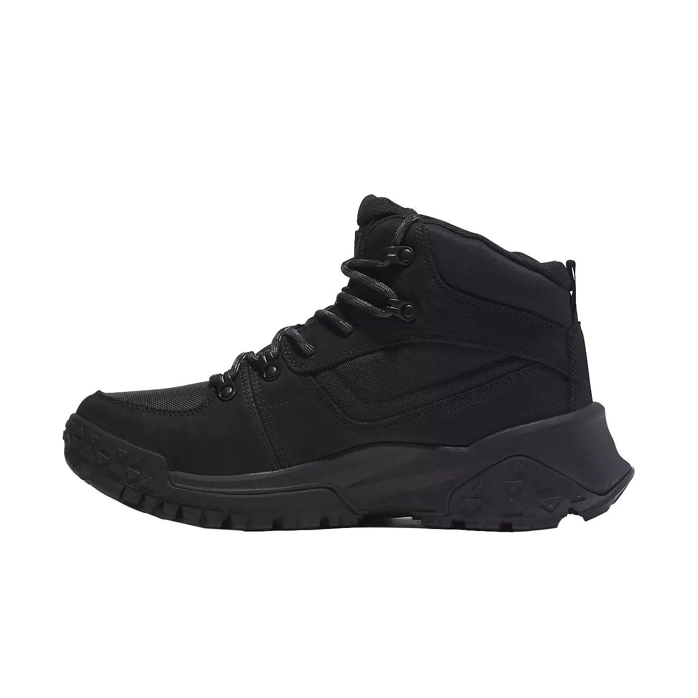 Timberland Motion Scramble Mid "Black Nubuck" Men's Waterproof Boot - BLACK Thumbnail View 2
