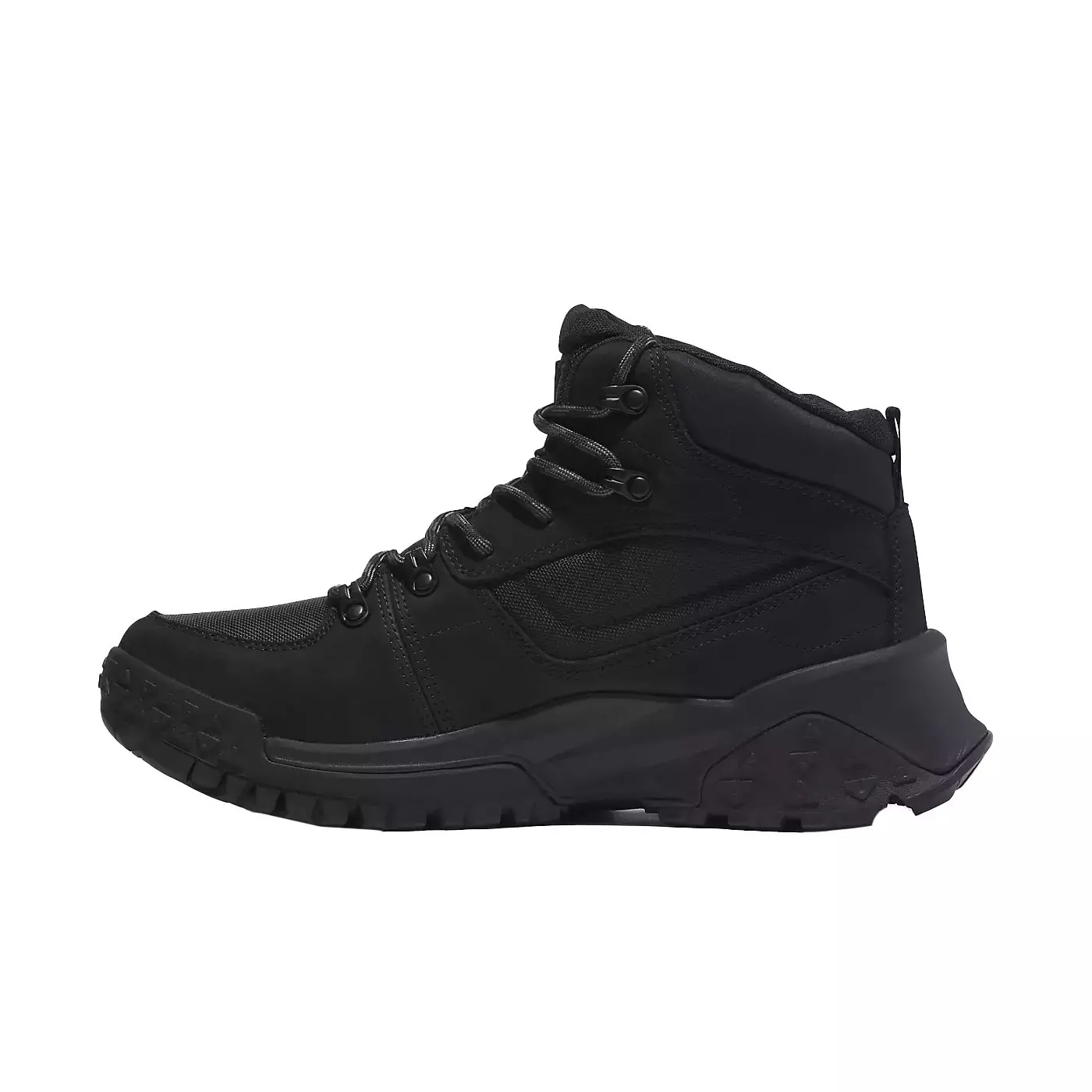 Timberland Motion Scramble Mid "Black Nubuck" Men's Waterproof Boot - BLACK