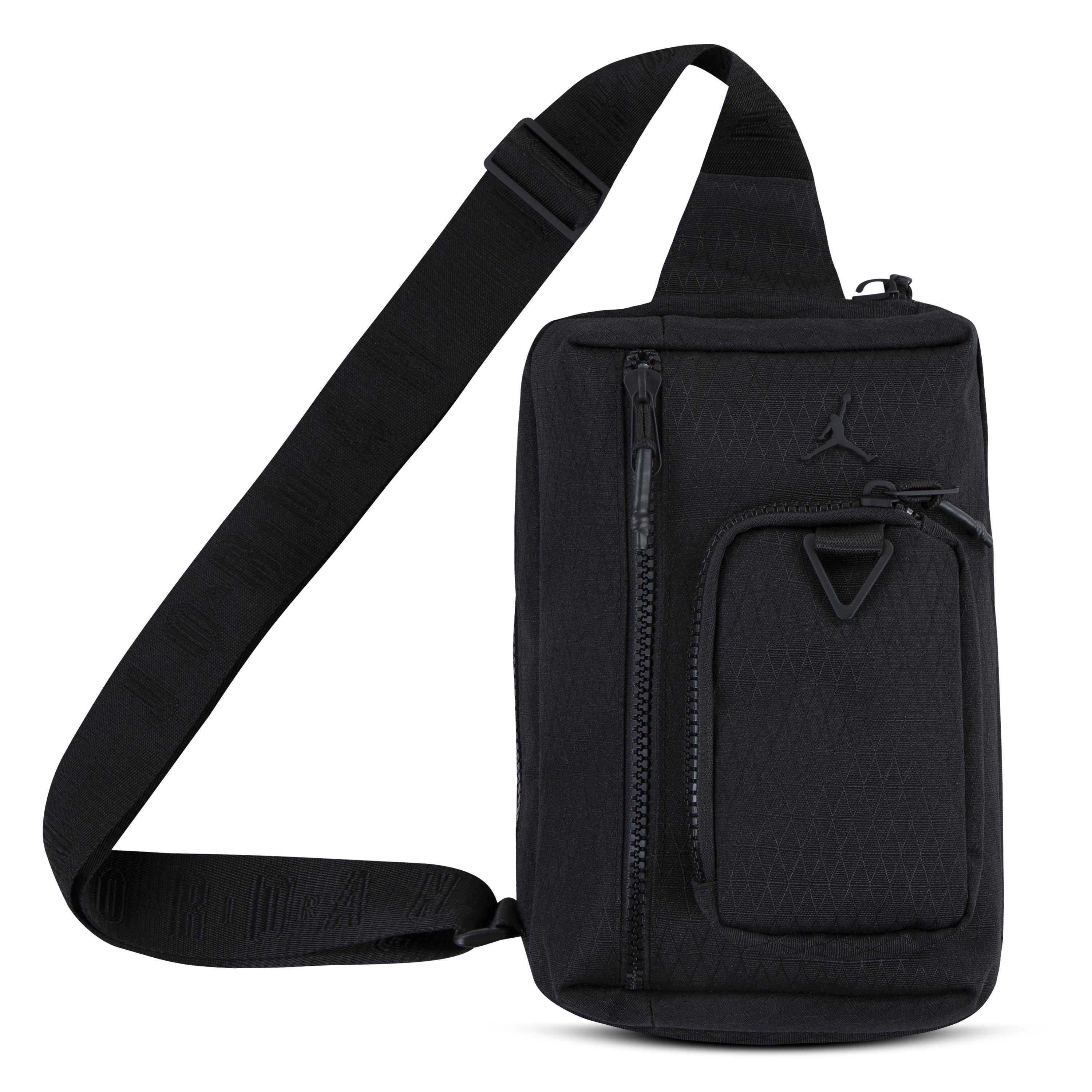 Jordan Collectors Crossbody Bag - Black | Hibbett