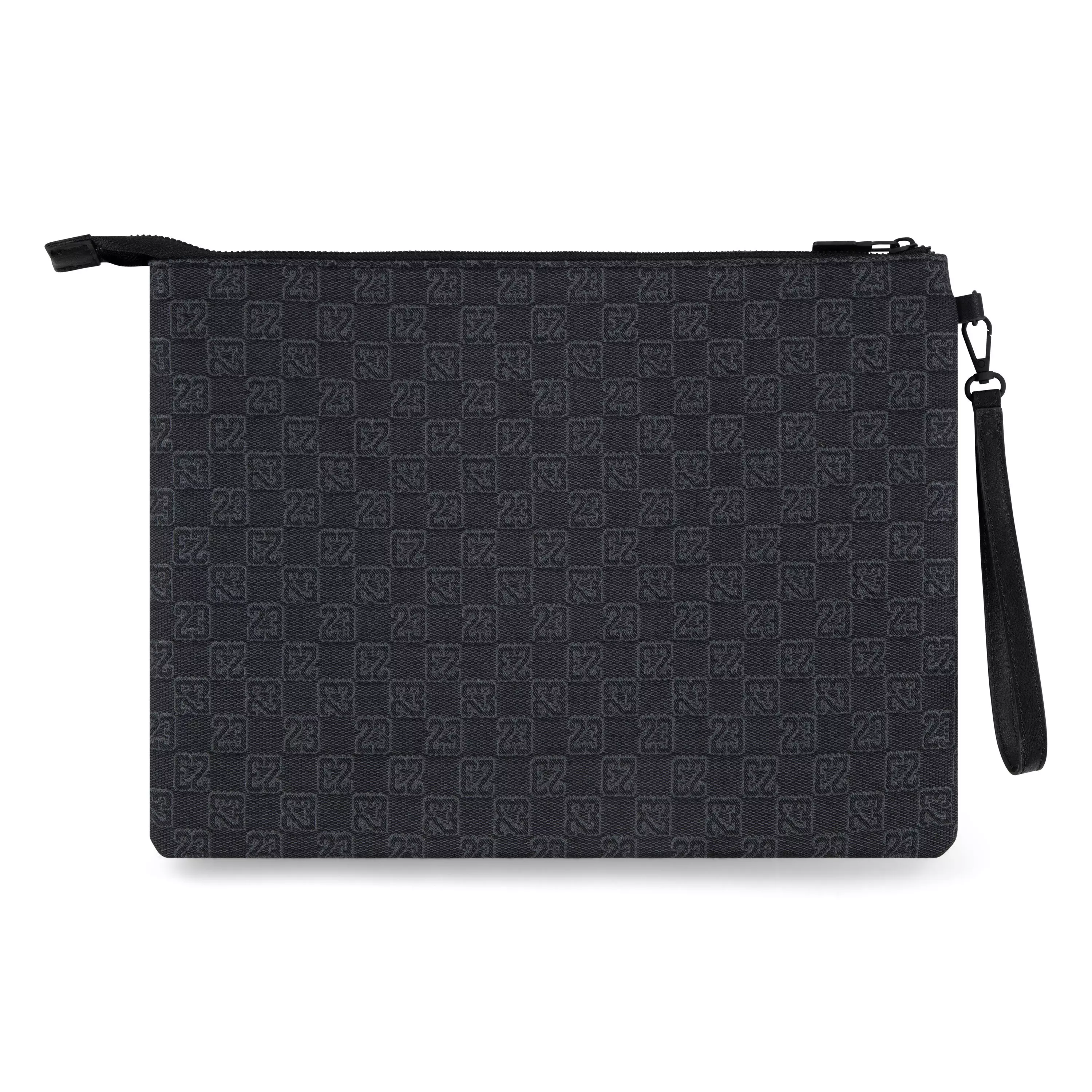 Jordan Monogram Pouch - BLACK