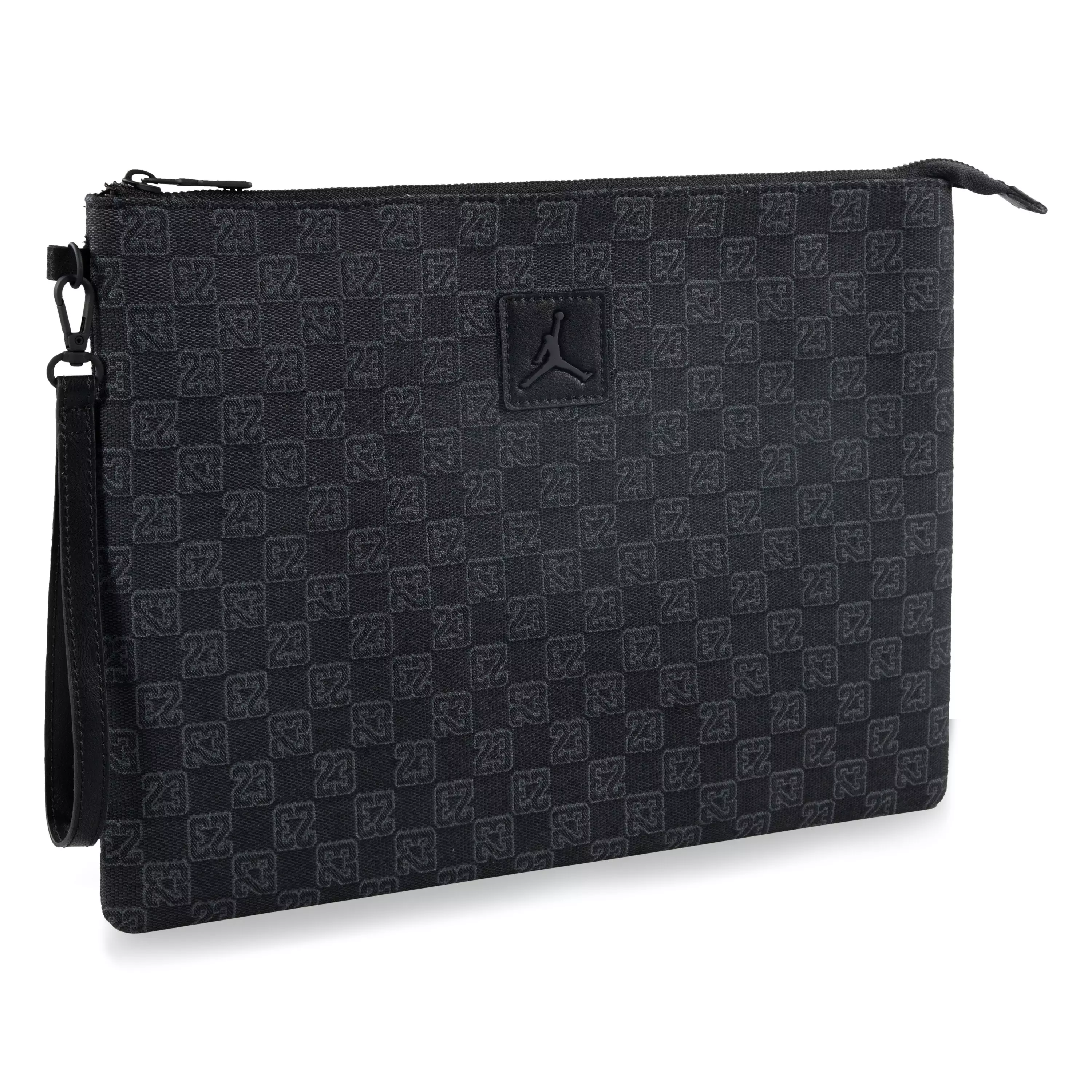 Jordan Monogram Pouch - BLACK
