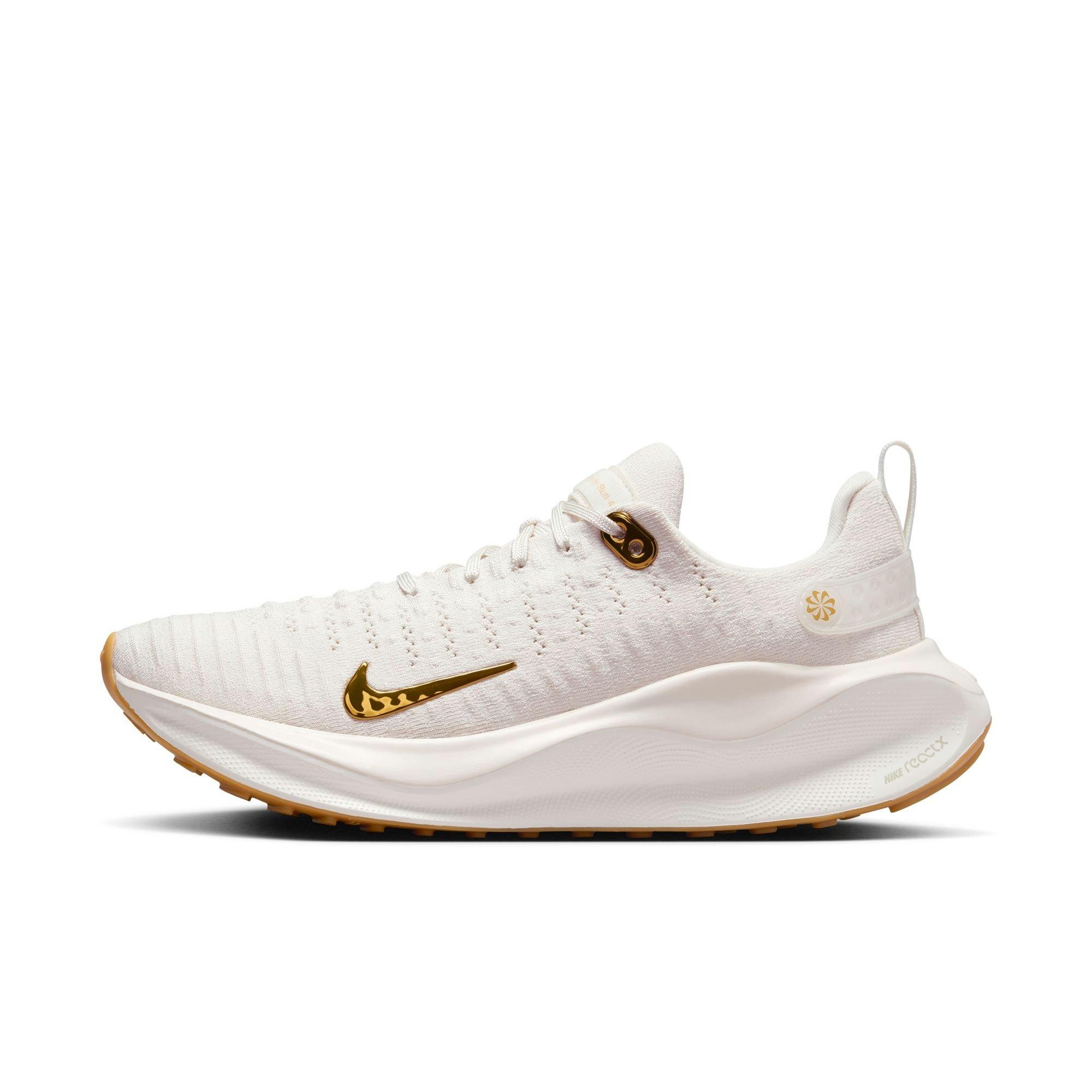 Nike InfinityRN 4 "Phantom/Metallic Gold/White" Women's Running Shoe - GOLD/WHITE Thumbnail View 3