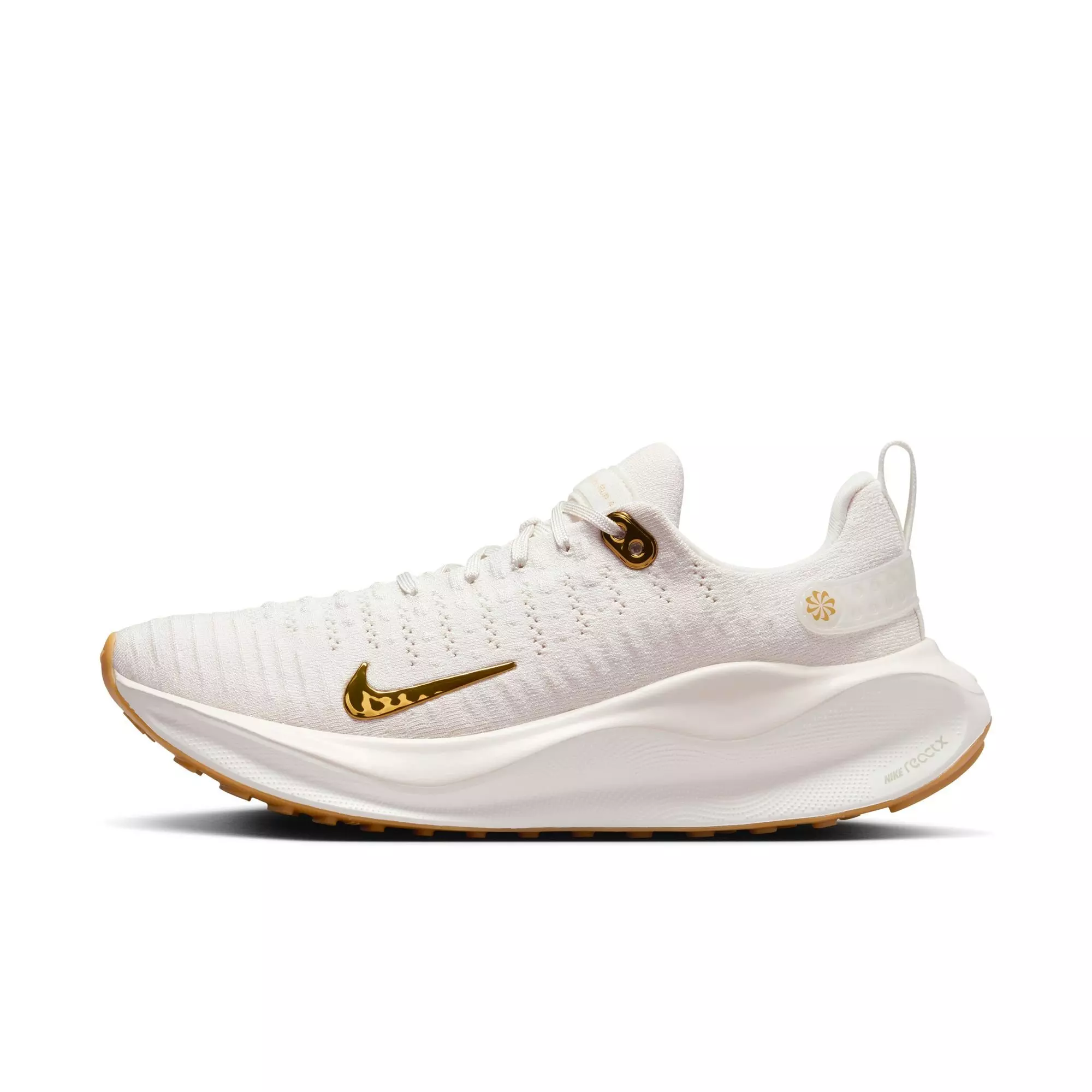 Nike InfinityRN 4 "Phantom/Metallic Gold/White" Women's Running Shoe - GOLD/WHITE