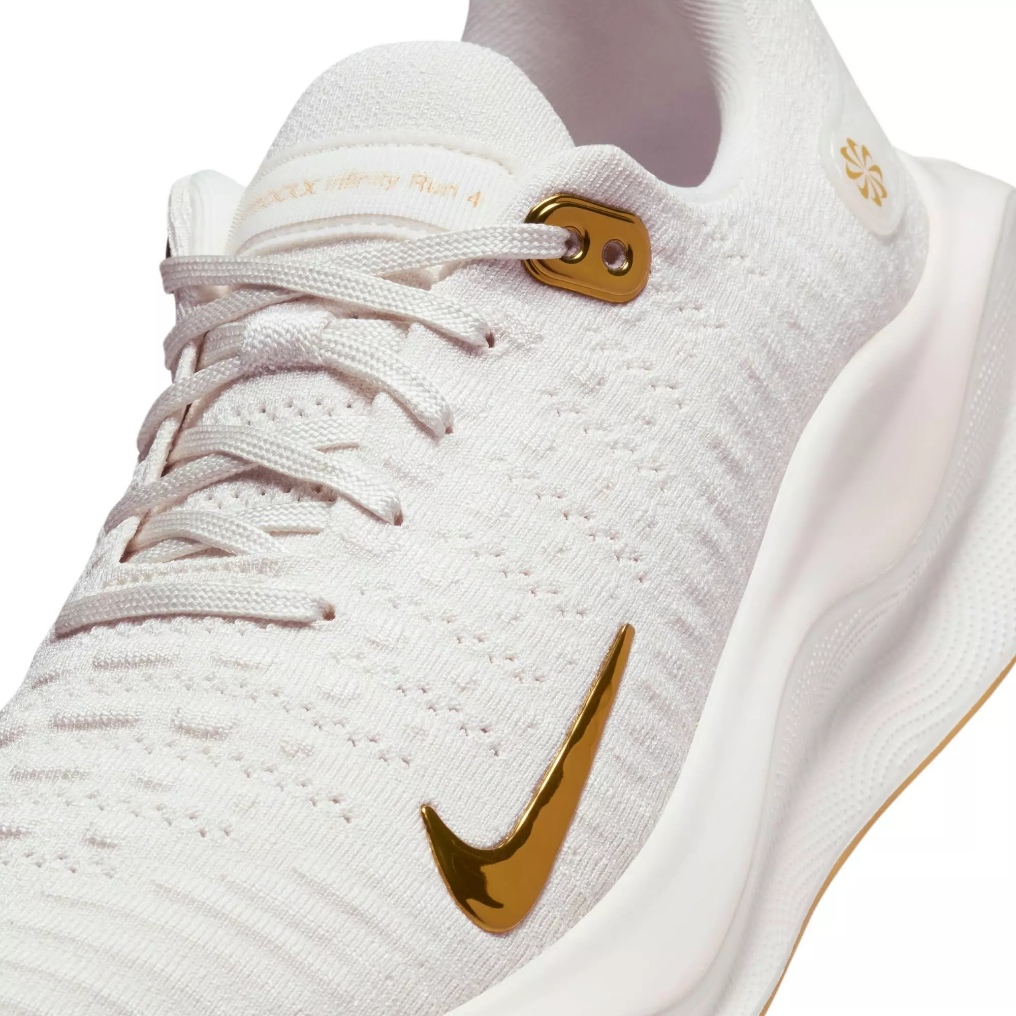Nike InfinityRN 4 "Phantom/Metallic Gold/White" Women's Running Shoe - GOLD/WHITE