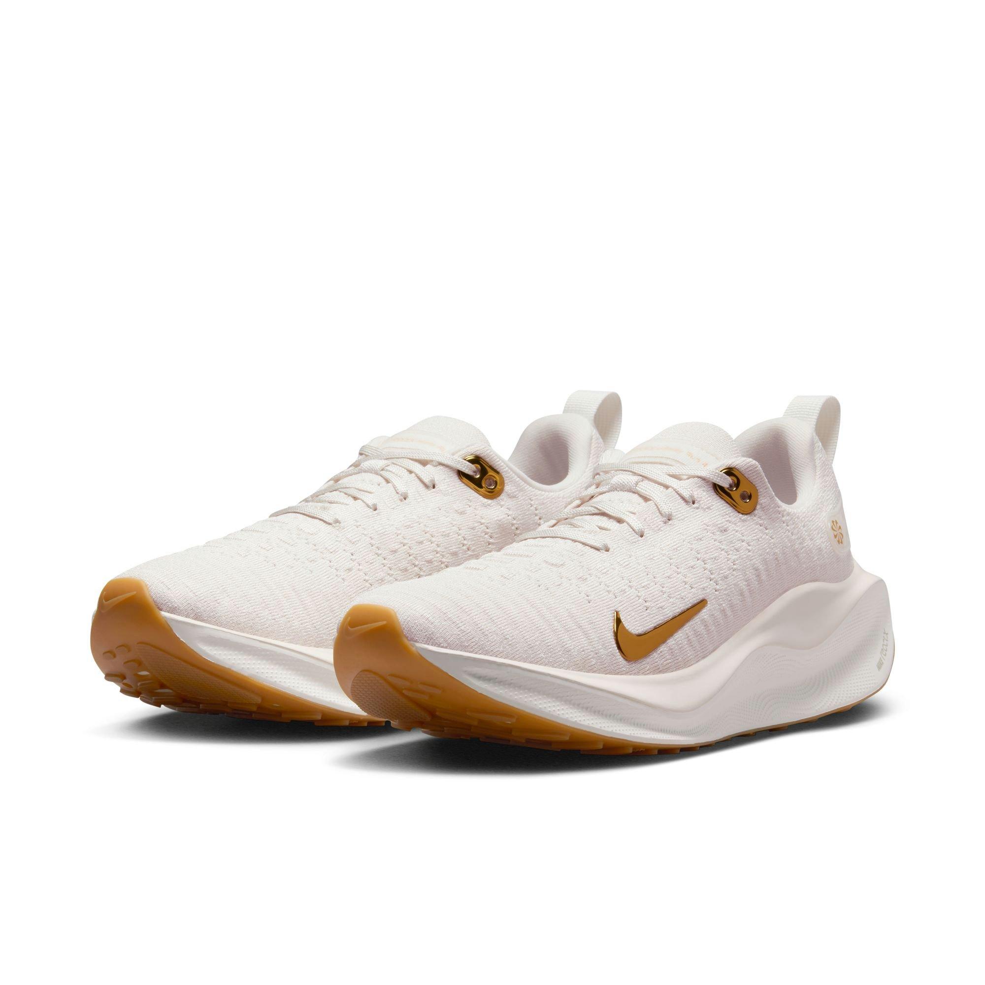 Nike InfinityRN 4 "Phantom/Metallic Gold/White" Women's Running Shoe - GOLD/WHITE Thumbnail View 8