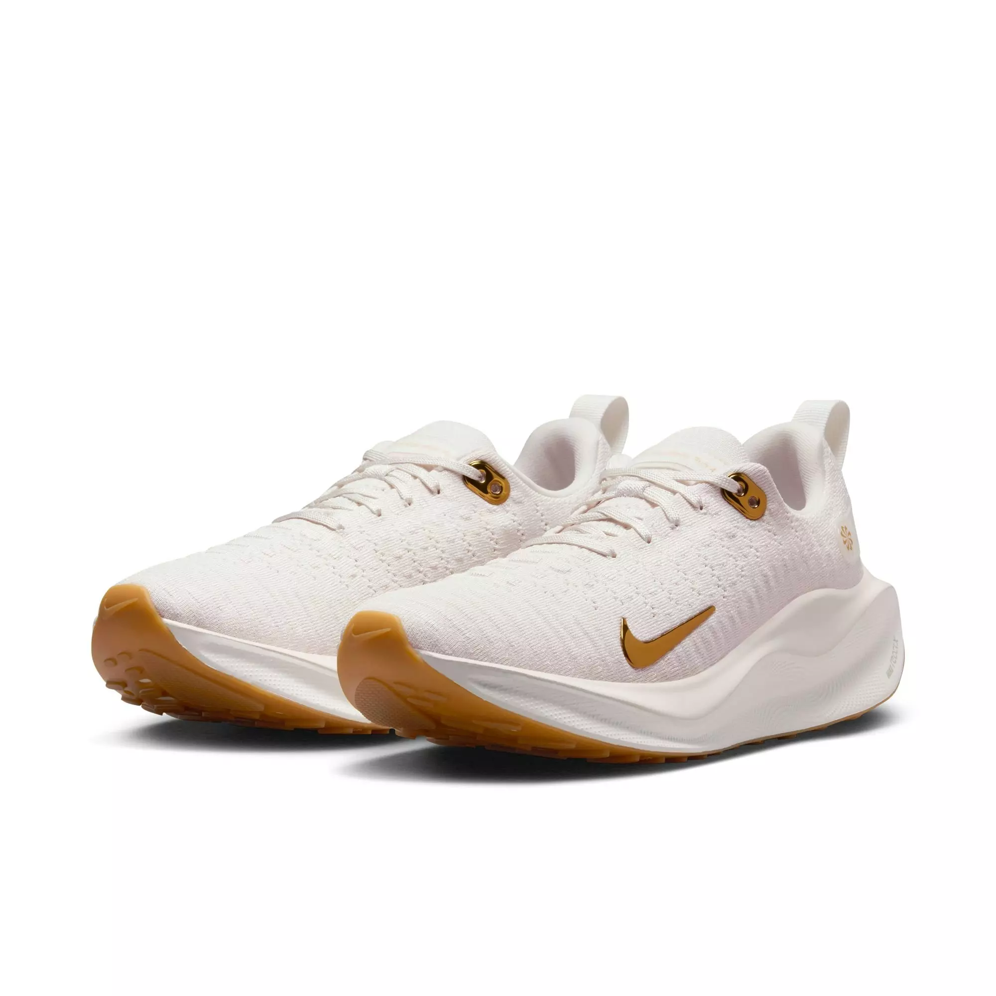 Nike InfinityRN 4 "Phantom/Metallic Gold/White" Women's Running Shoe - GOLD/WHITE