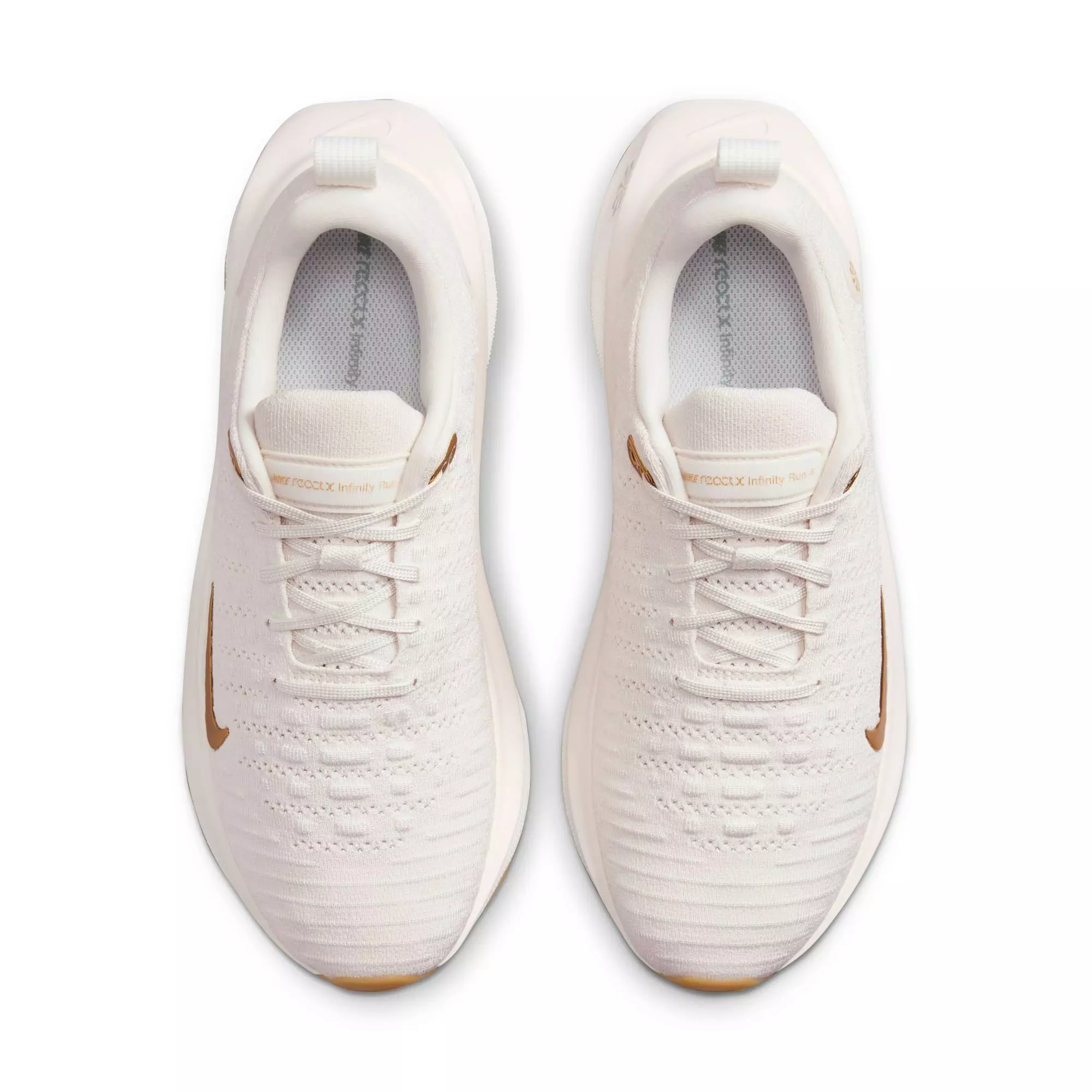 Nike InfinityRN 4 "Phantom/Metallic Gold/White" Women's Running Shoe - GOLD/WHITE