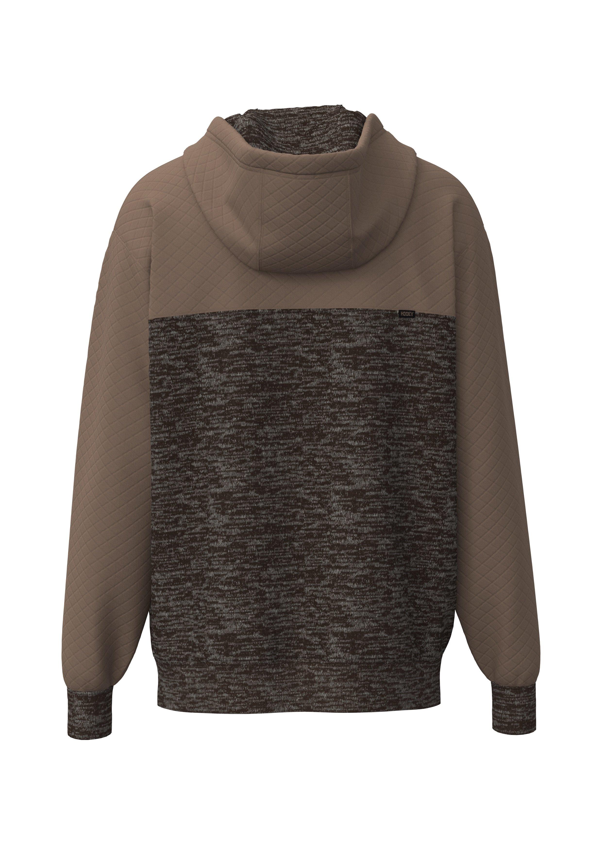 Hooey Men's Jimmy Aztec Hoodie - Brown - BLACK Thumbnail View 2