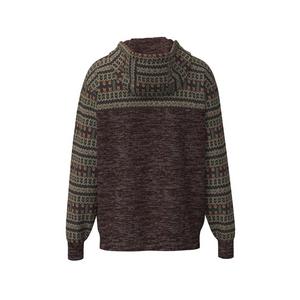 Hooey Men's Jimmy Aztec Hoodie - Maroon